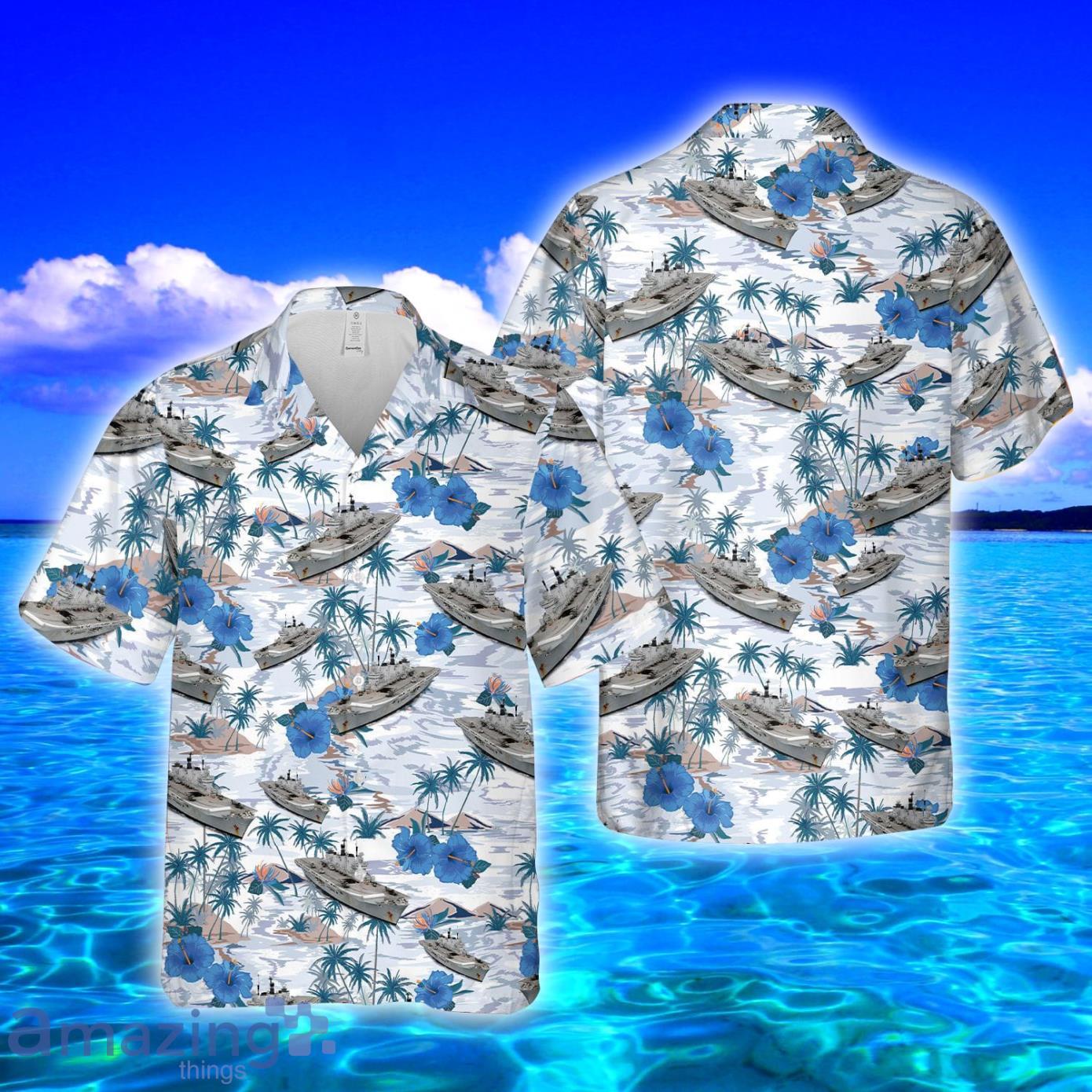 aircraft carrier hawaiian shirt