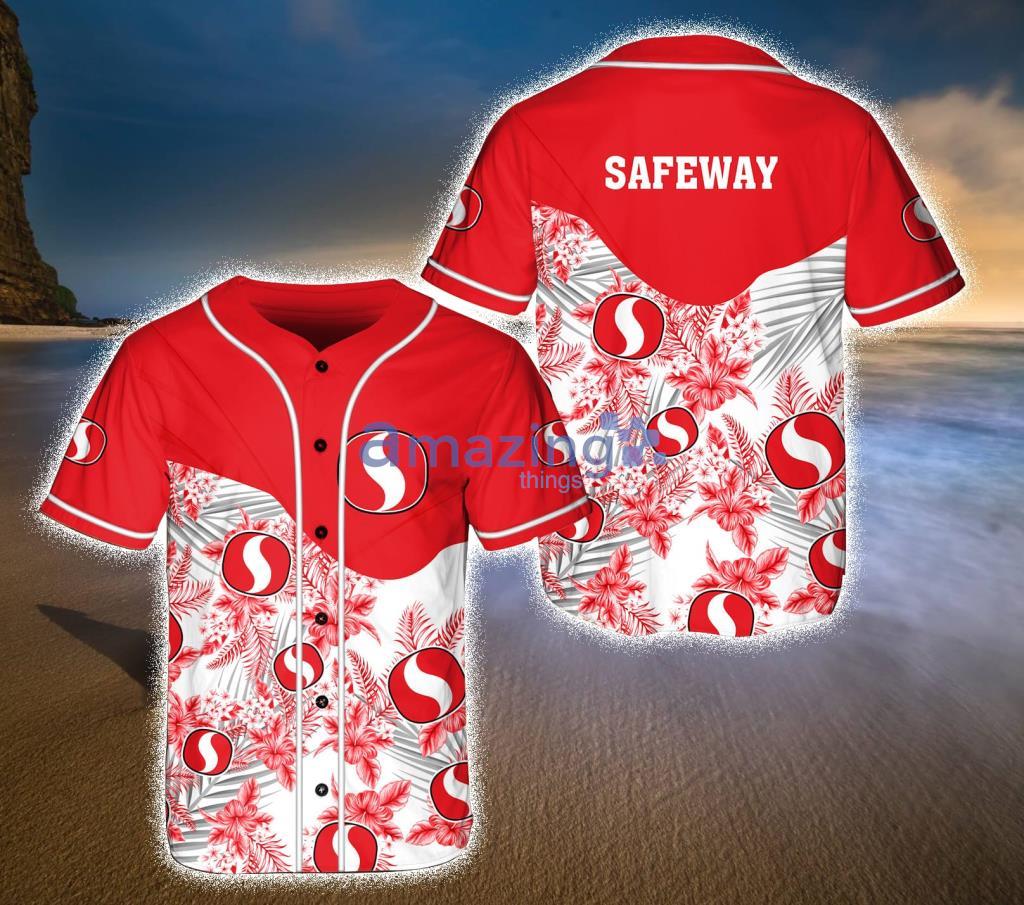 Tropics White Softball Jersey