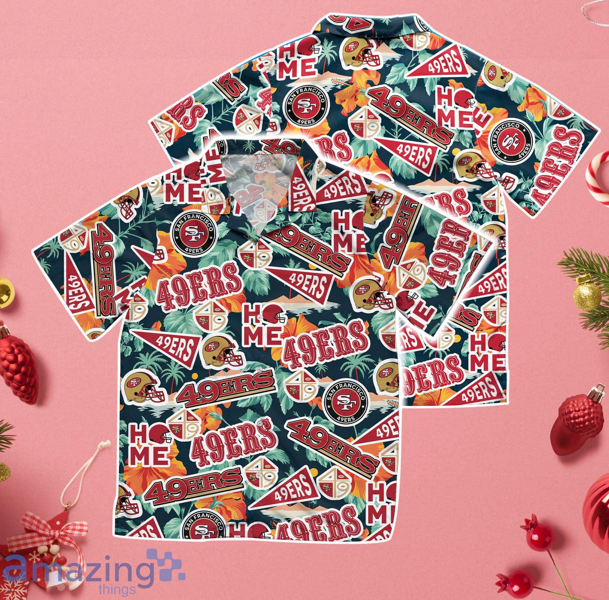 San Francisco 49Ers Logo Hawaiian Shirt For Men And Women