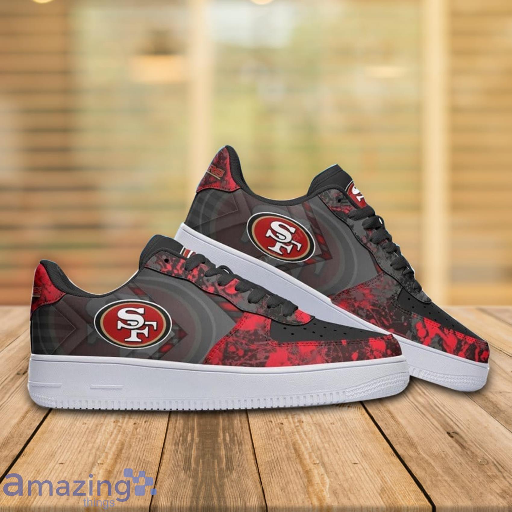 San Francisco 49ers Sneakers Football AOP Air Force Low Top Shoes Gift For  Fans Style