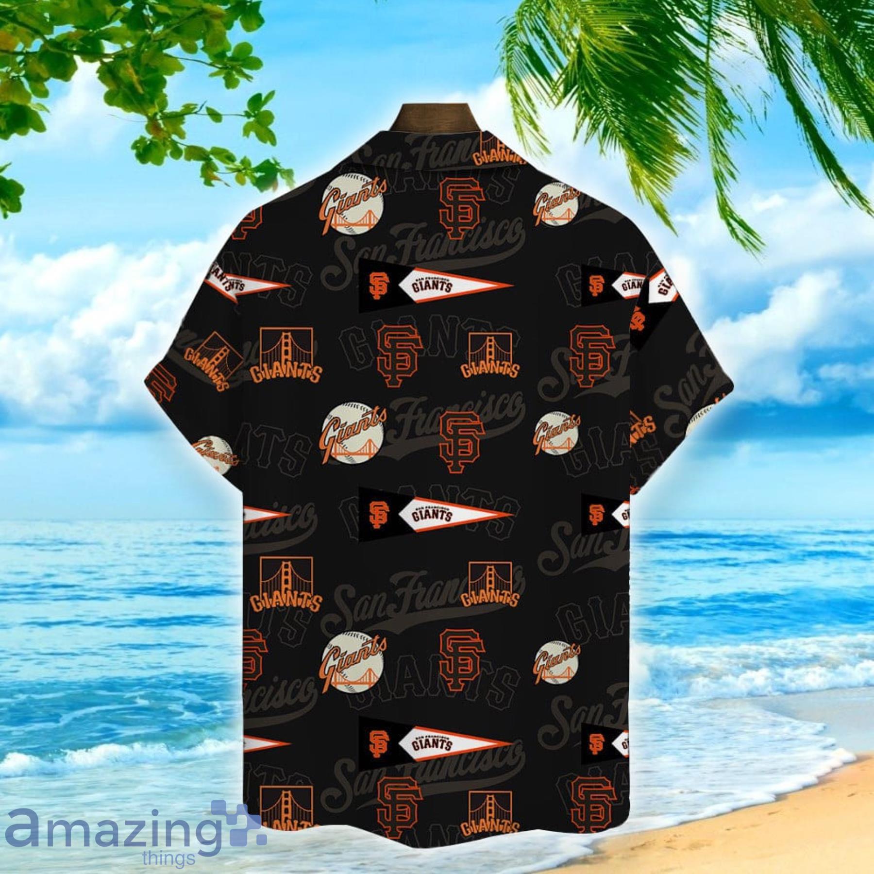 San Francisco Giants Major League Baseball 3D Print Hawaiian Shirt