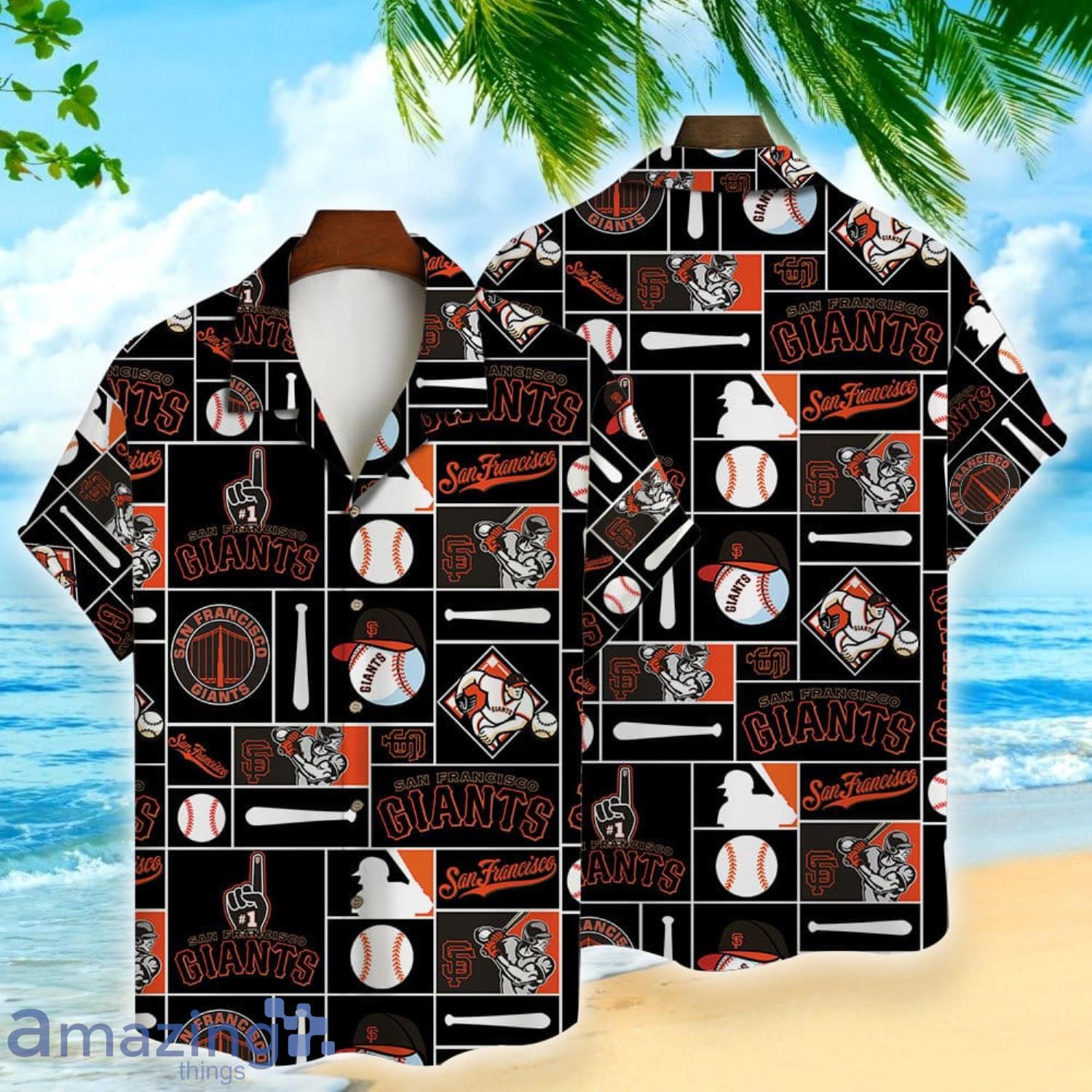 San Francisco Giants Major League Baseball 2023 AOP Short Sleeve 3D  Hawaiian Shirt Summer Gift