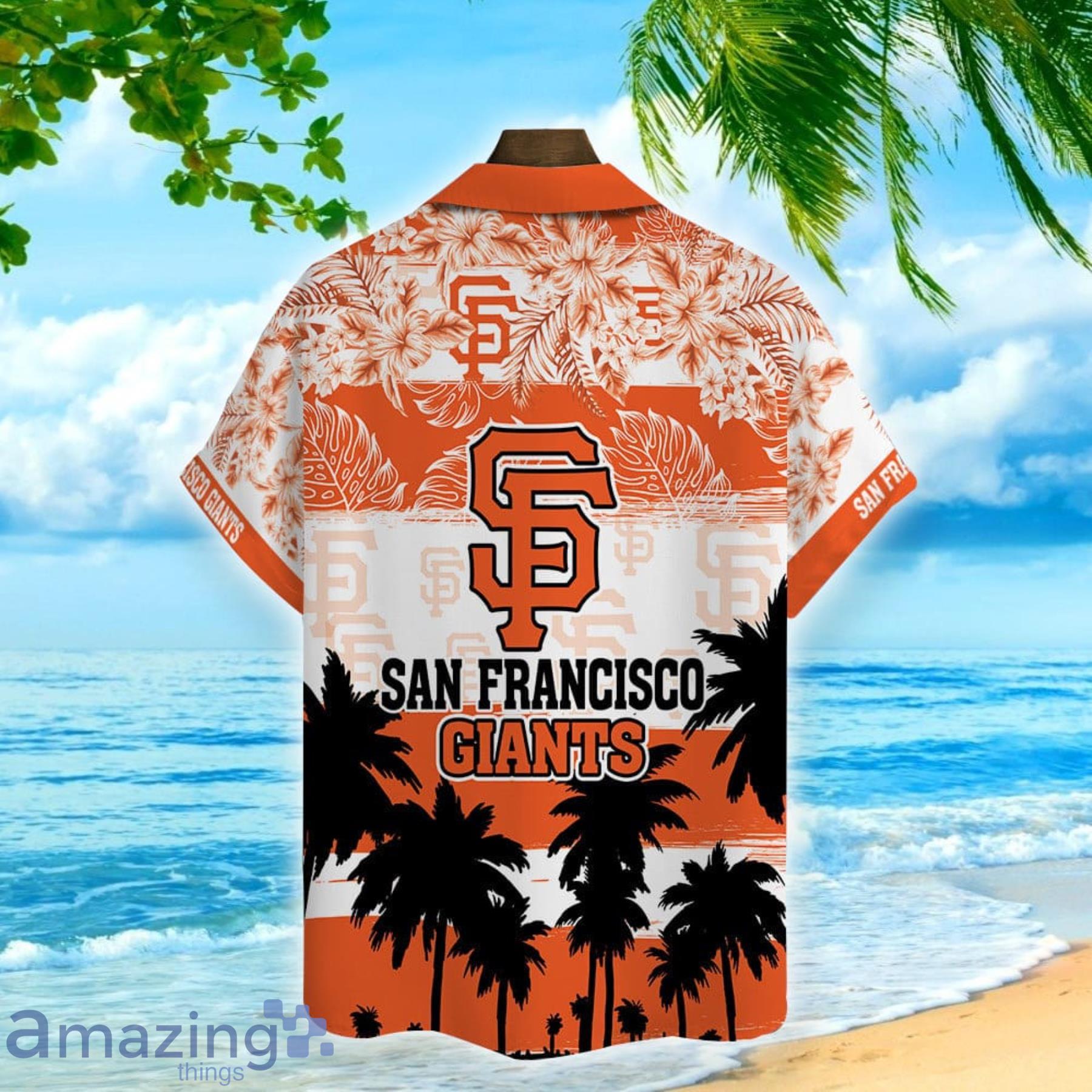 Orange Tropical Beach MLB Baseball San Francisco Giants Hawaiian Shirt -  Shirt Low Price