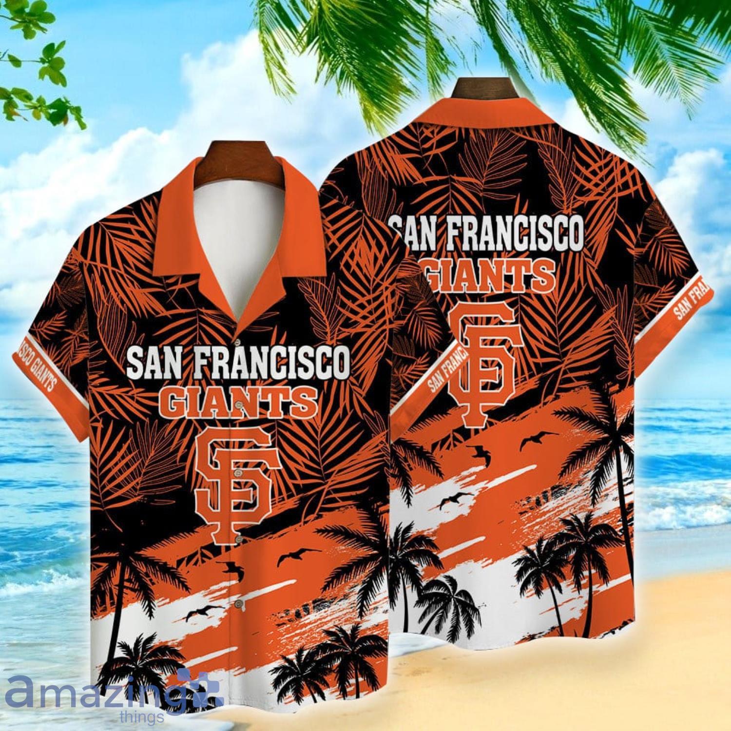 MLB San Francisco Giants Tropical Hibiscus Hawaiian Shirt For Sport Fans