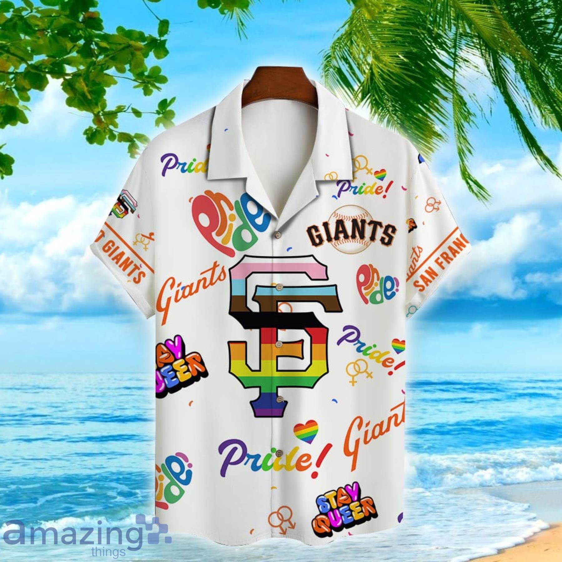 San Francisco Giants MLB Happy Pride Month Aloha Summer Gift Hawaiian Shirt