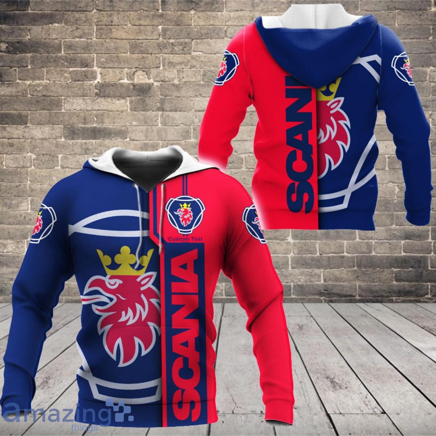 Scania 3D All Over Printed Custom Name T Shirt Sweatshirt Hoodie Bomber image Scania 3D All Over Printed Custom Name T-Shirt Sweatshirt Hoodie Bomber Product Photo 2