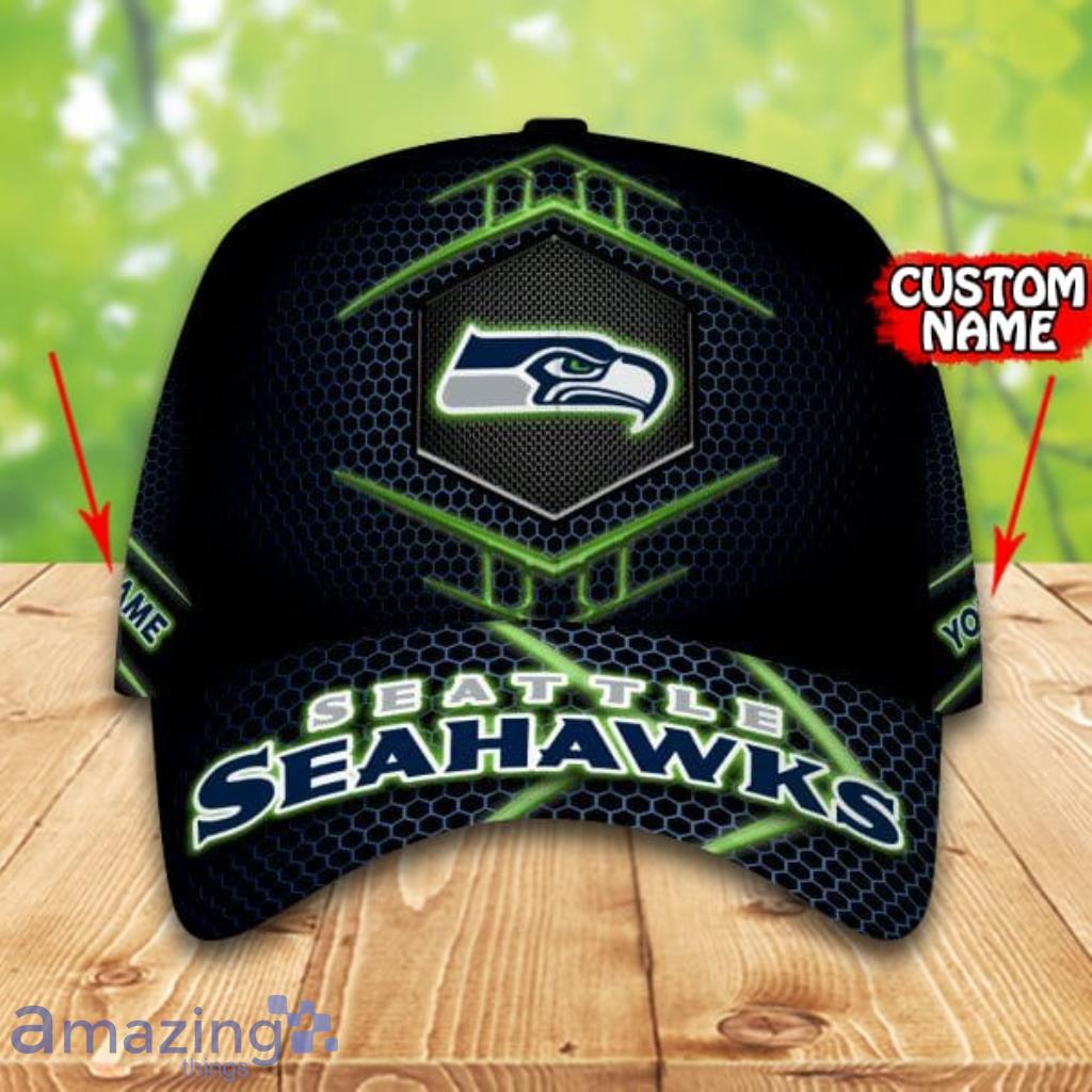 Seattle Seahawks-Personalized NFL Cap 3D Gift For Fans Product Photo 1 Seattle Seahawks-Personalized NFL Cap 3D Gift For Fans Product Photo 1