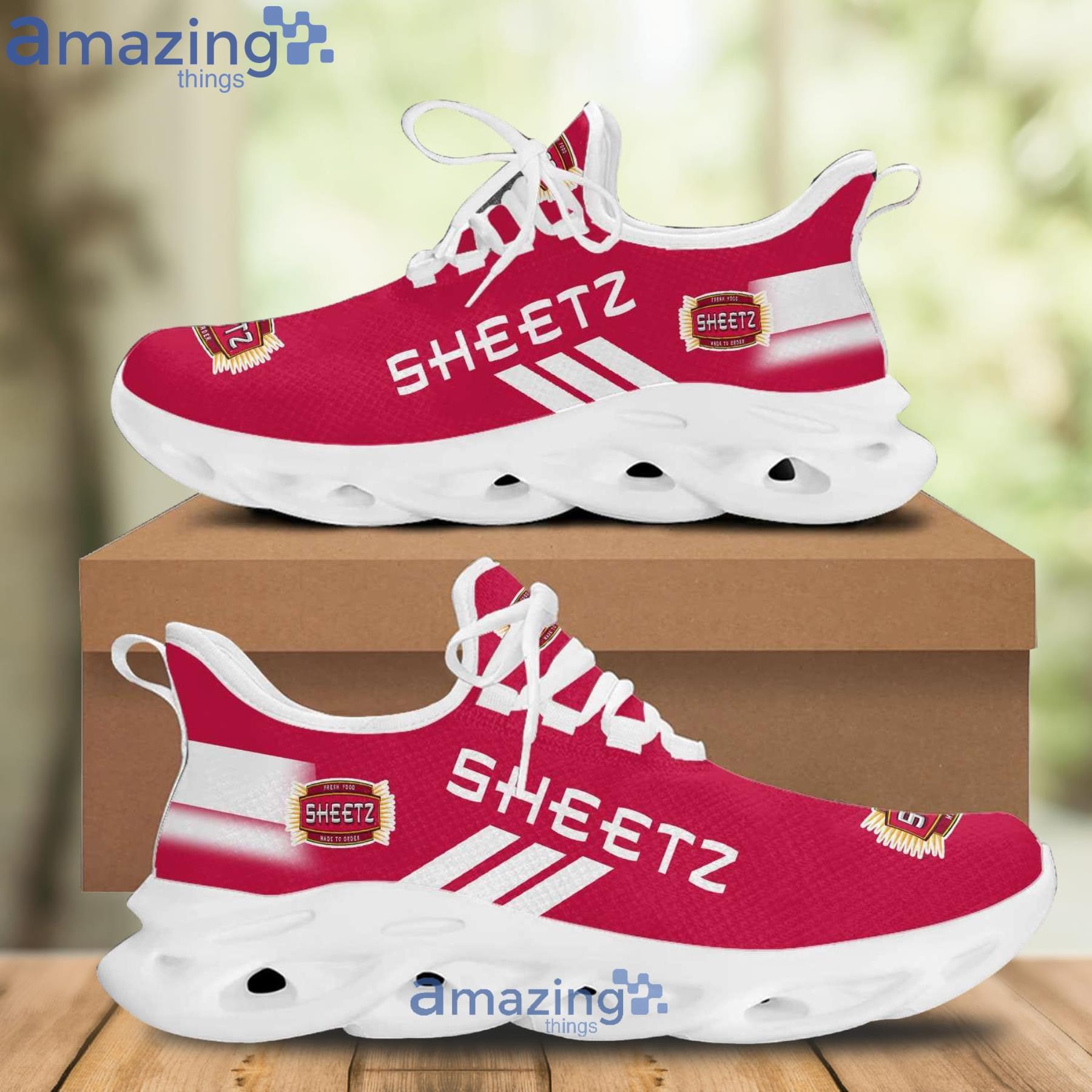 Boston Red Sox Striped Custom Name Max Soul Sneaker Running Shoes