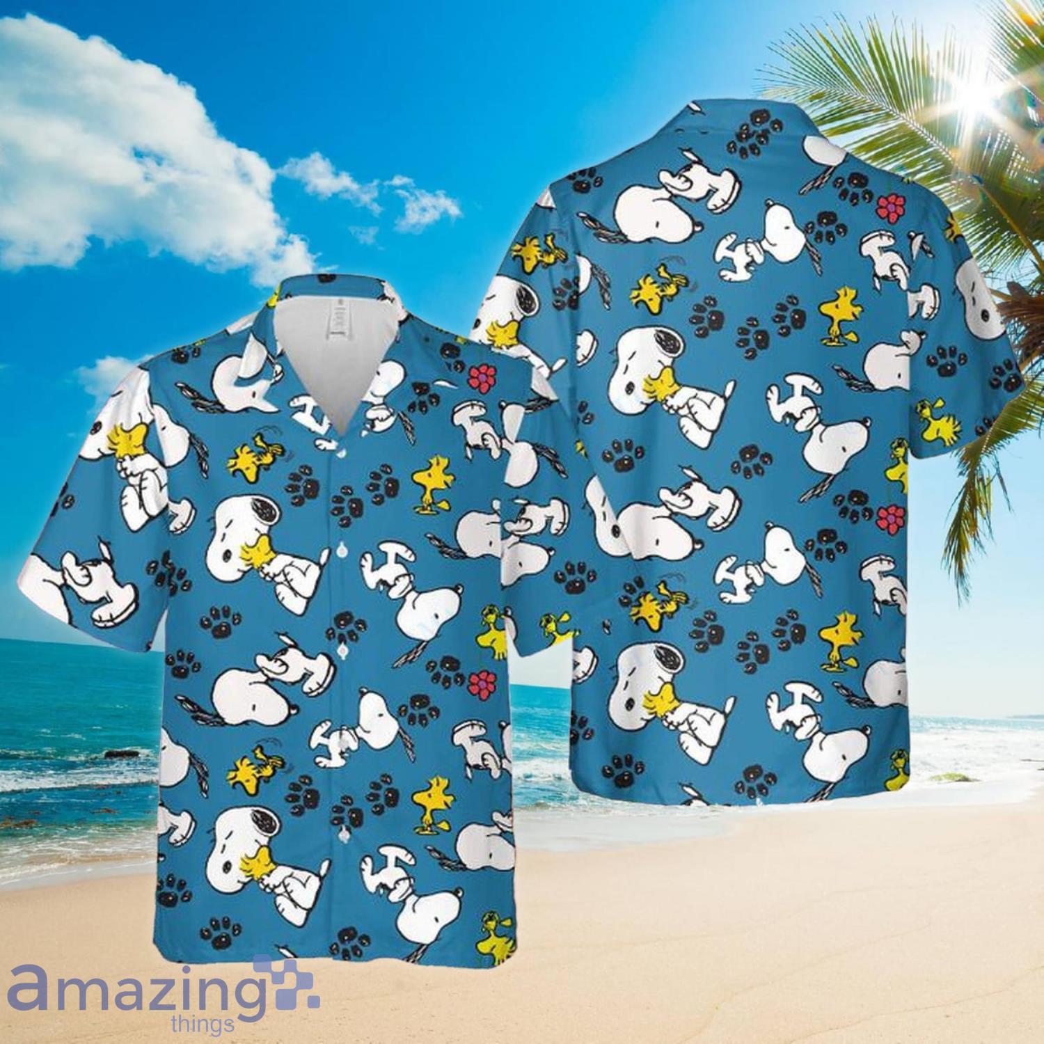 Snoopy Aloha Men And Women Hawaiian Shirt Gift For Summer Vacation Product Photo 1