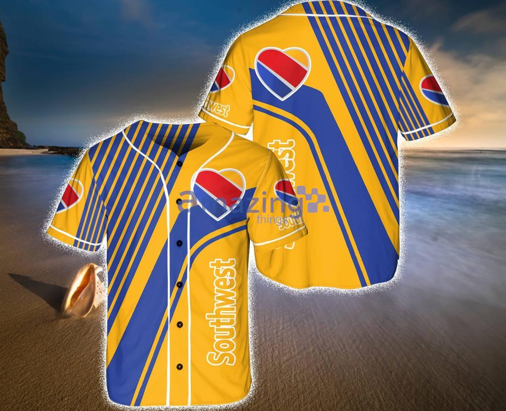 Southwest Airlines Baseball Jersey Shirt Gift For Fans Product Photo 1