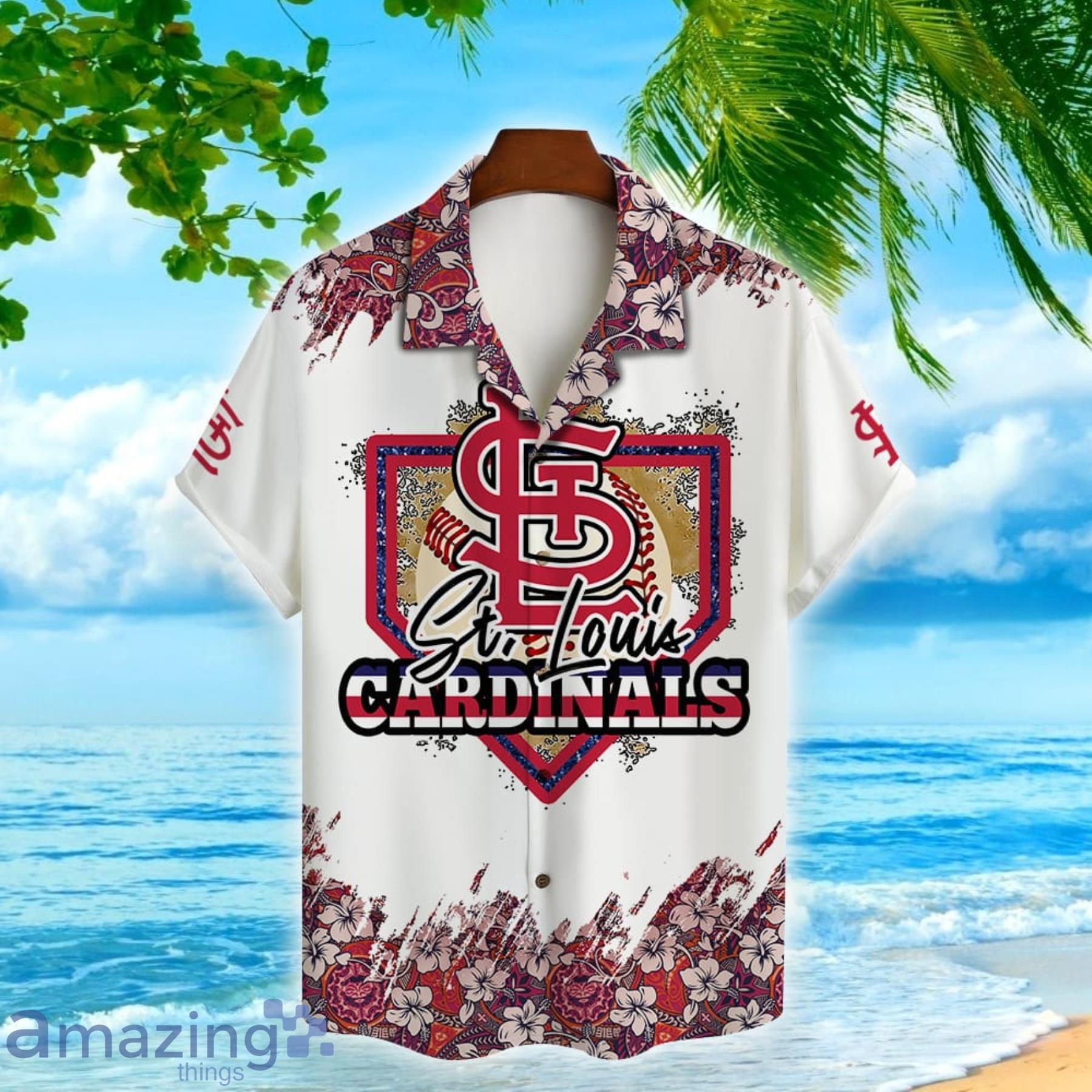 St. Louis Cardinals MLB Flower Hawaiian Shirt For Men Women Best