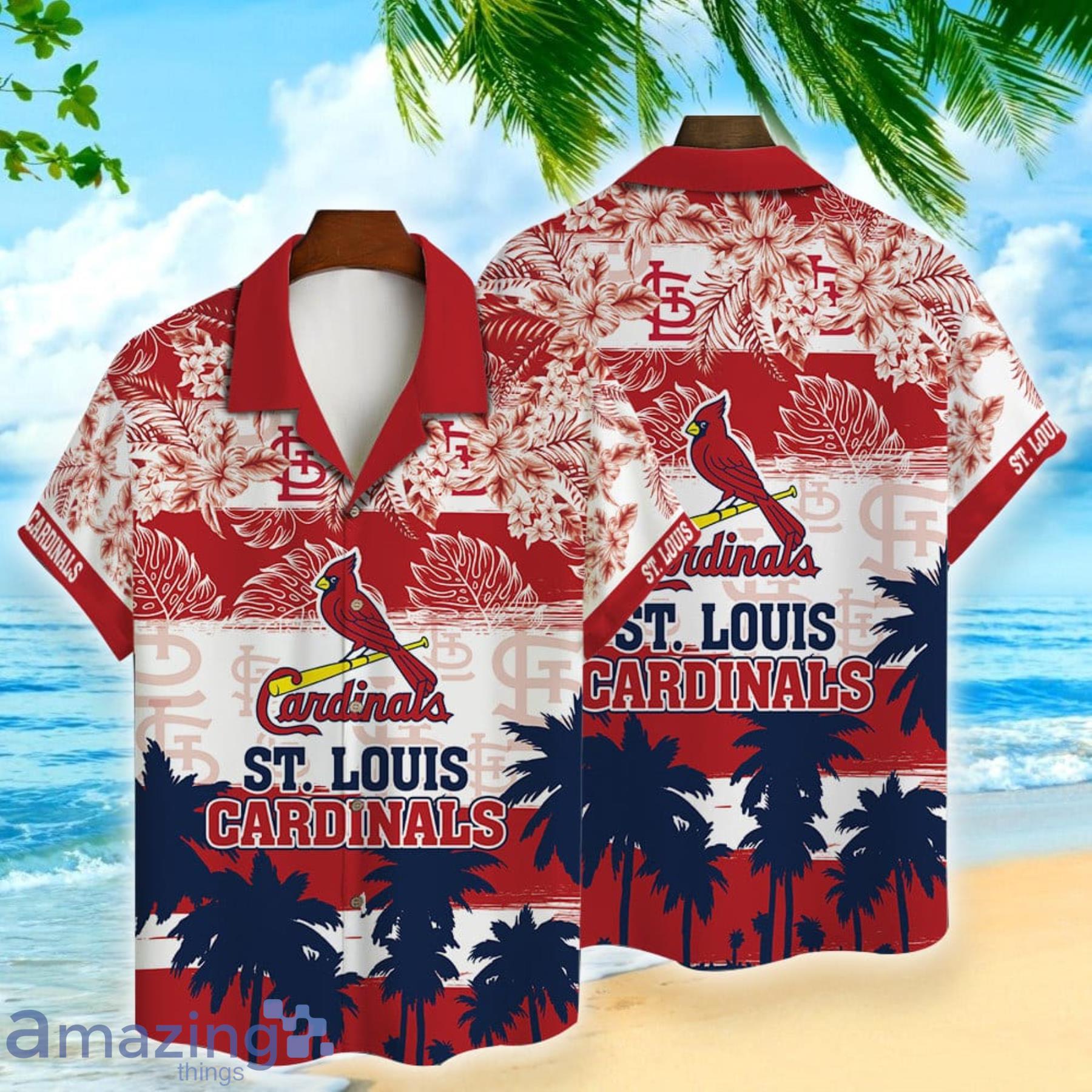 MLB St Louis Cardinals Tommy Summer Beach And Coconut Pattern
