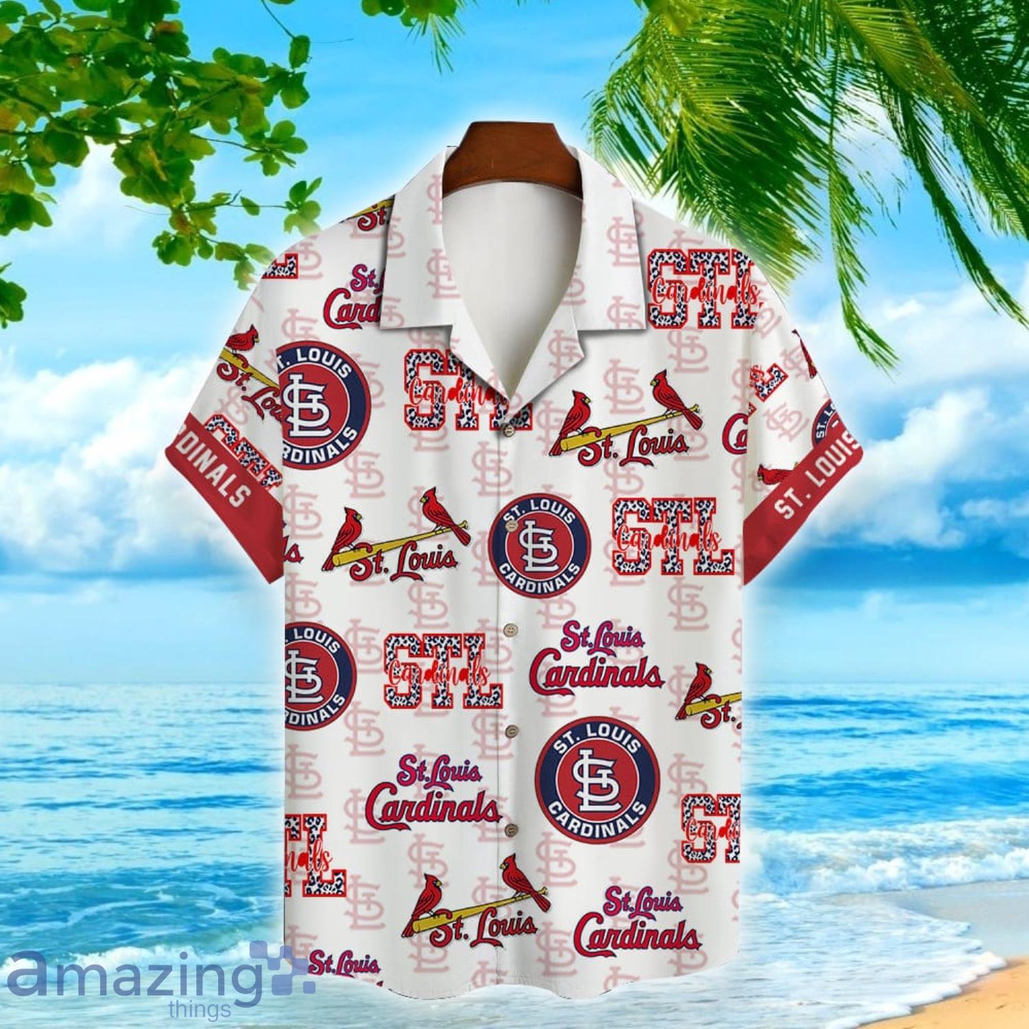 St. Louis Cardinals MLB Custom Name And Number Best Summer Gift Hawaiian  Shirt For Fans