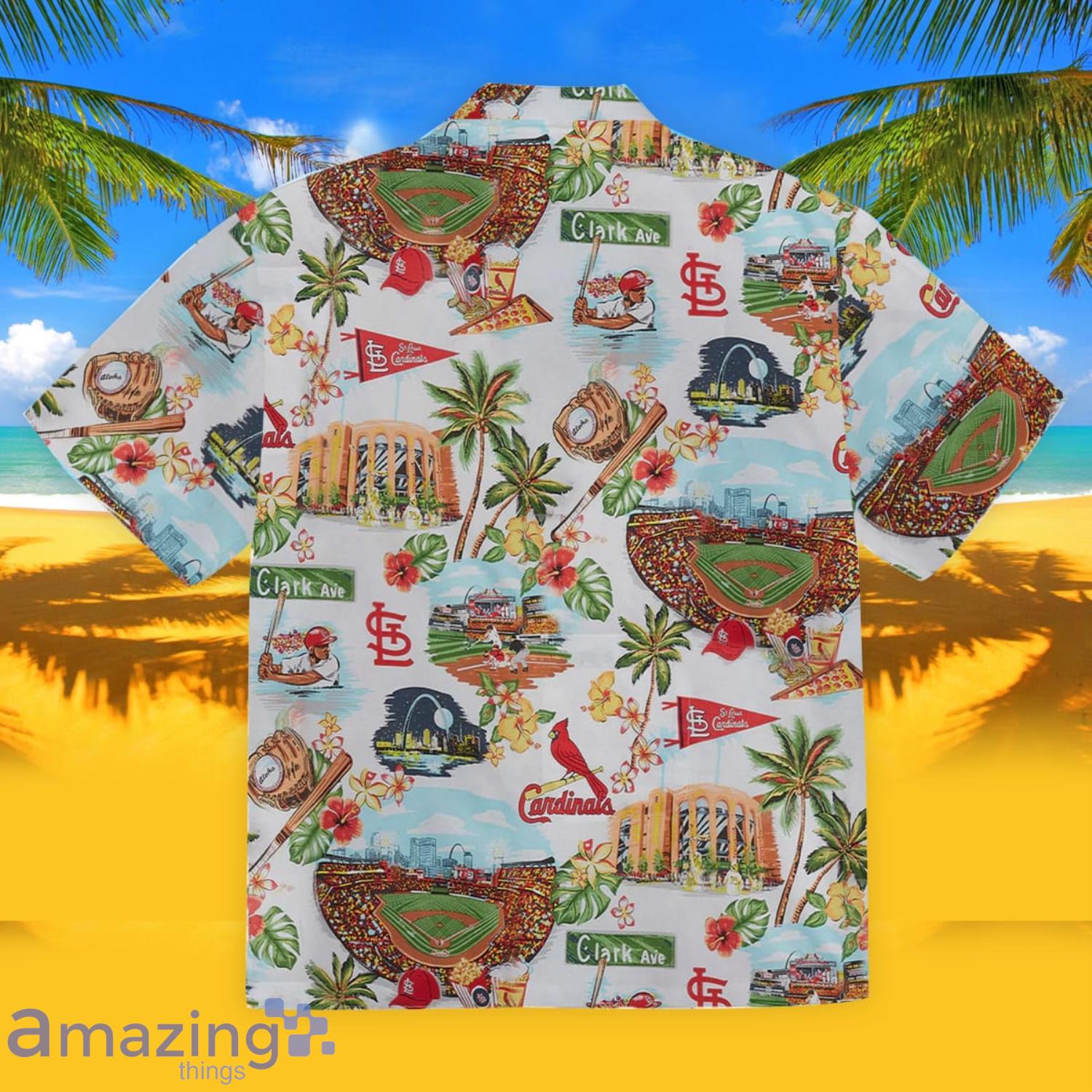 St. Louis Cardinals MLB Summer 3D Hawaiian Shirt Best Gift For Men Women