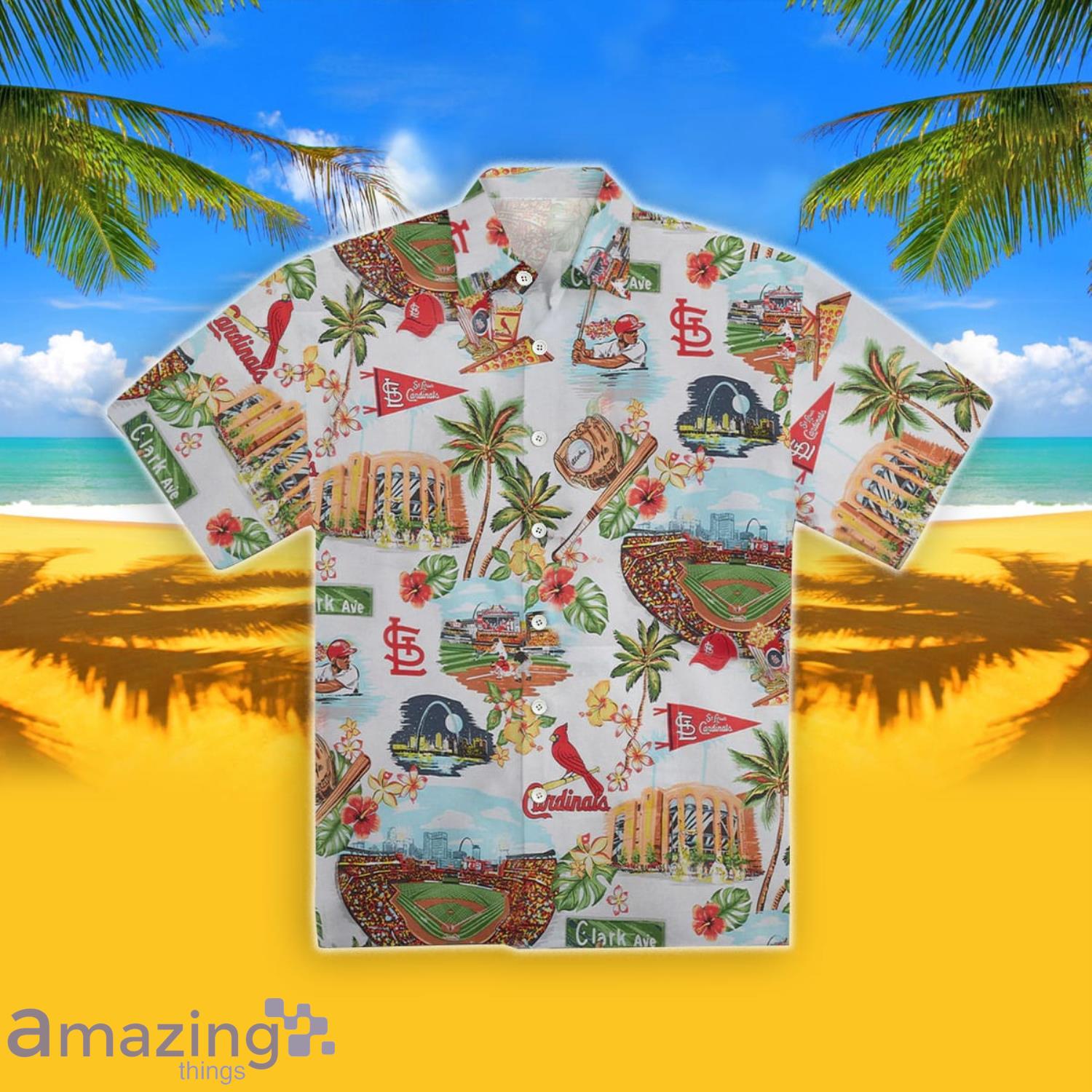 St. Louis Cardinals Summer Gift Men And Women Hawaiian Shirt Product Photo 1 St. Louis Cardinals Summer Gift Men And Women Hawaiian Shirt Product Photo 1