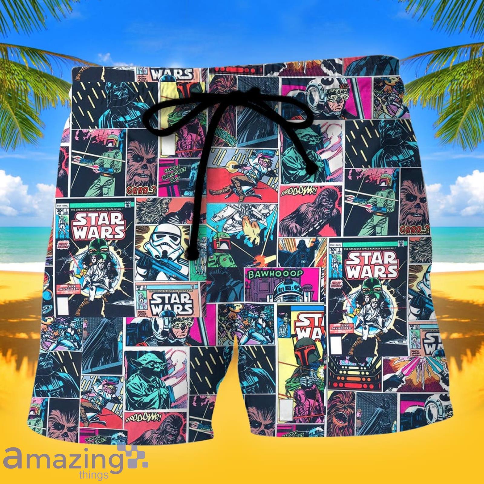 Starwars CANTINA Summer Gift Beach Shorts Product Photo 1