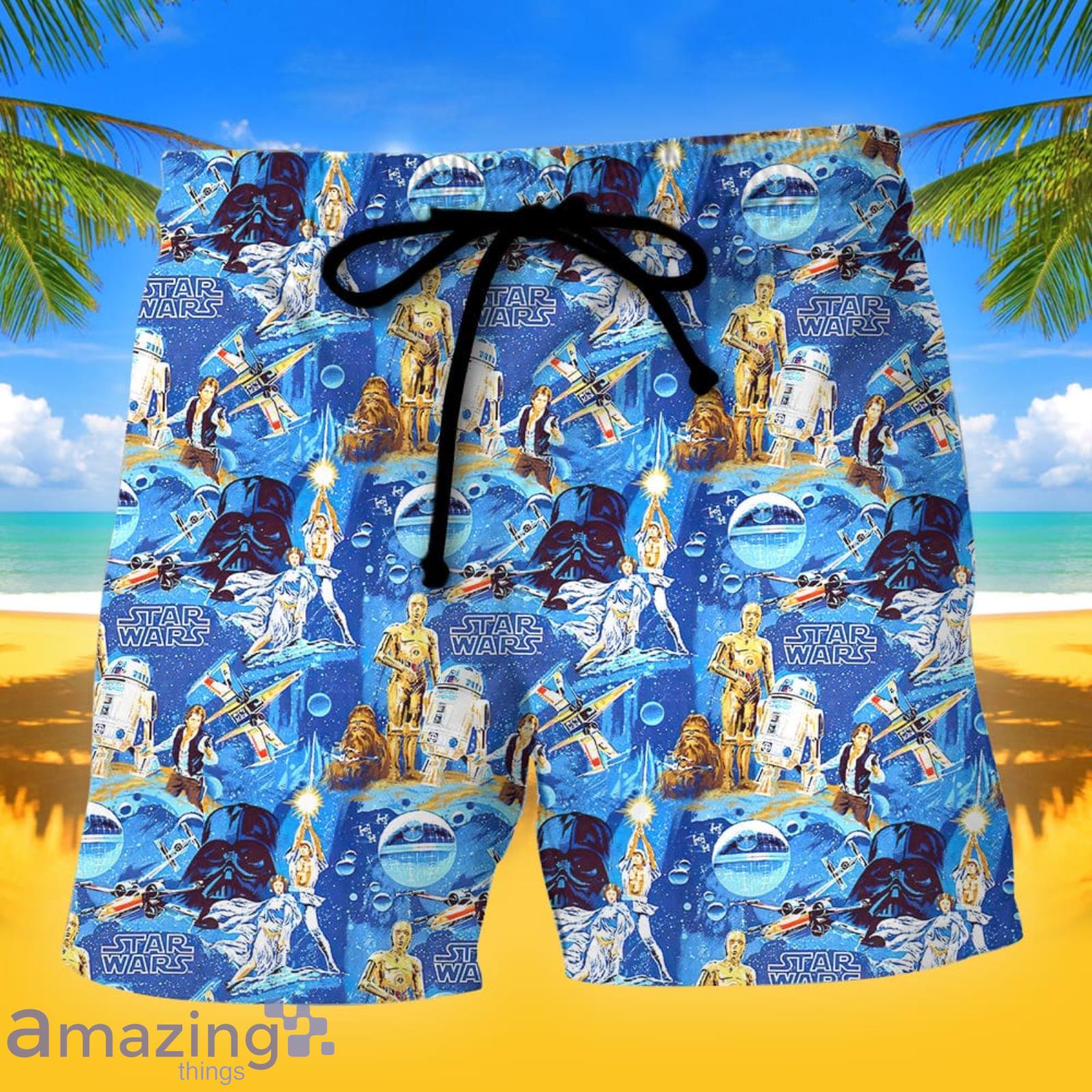 Starwars LUKE SLEEPWALKER Summer Gift Beach Shorts Product Photo 1