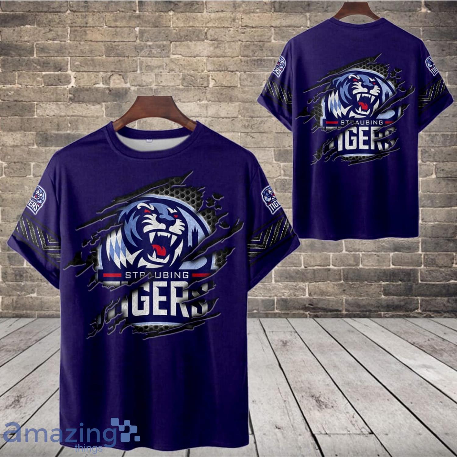 Straubing Tigers 3D All Over Printed Custom Name T Shirt Sweatshirt Hoodie Bomber image Straubing Tigers 3D All Over Printed Custom Name T-Shirt Sweatshirt Hoodie Bomber Product Photo 6