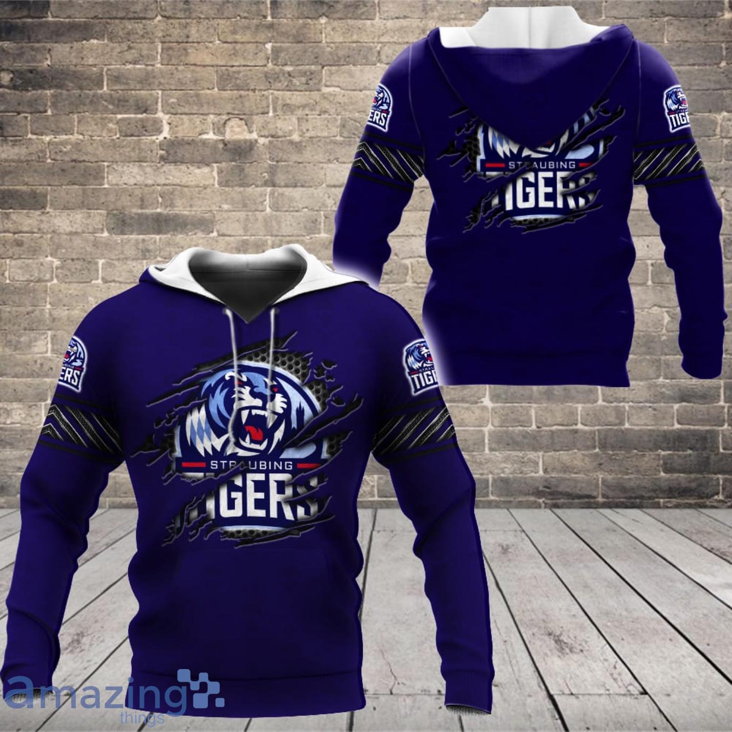 Straubing Tigers 3D All Over Printed Custom Name T-Shirt Sweatshirt Hoodie Bomber Product Photo 1 Straubing Tigers 3D All Over Printed Custom Name T-Shirt Sweatshirt Hoodie Bomber Product Photo 1