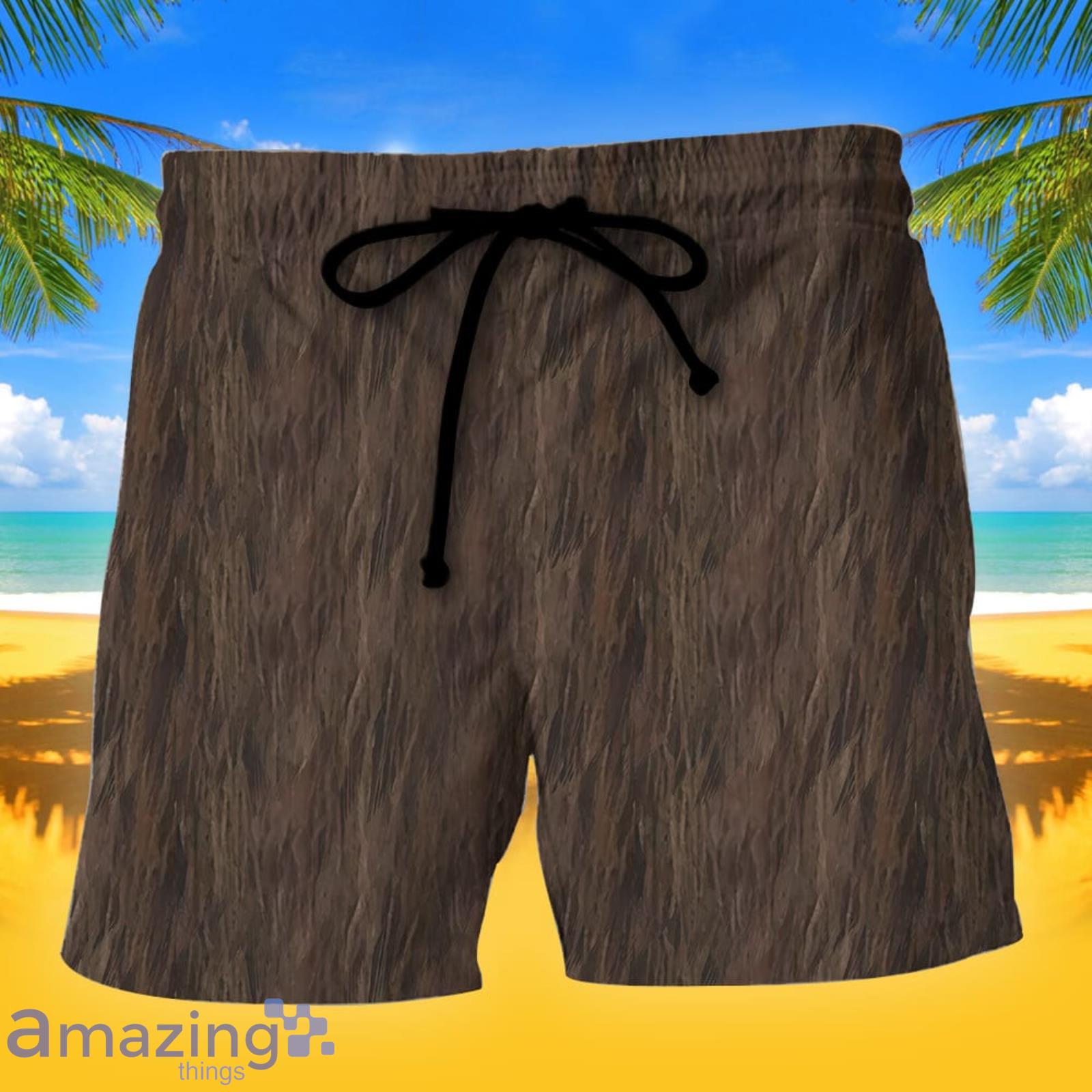 SW Chewbacca Cosplay Summer Gift Beach Shorts Product Photo 1