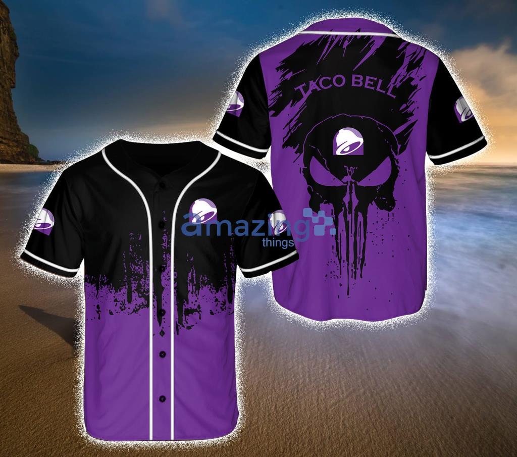 Taco Bell Purple Baseball Jersey - T-shirts Low Price