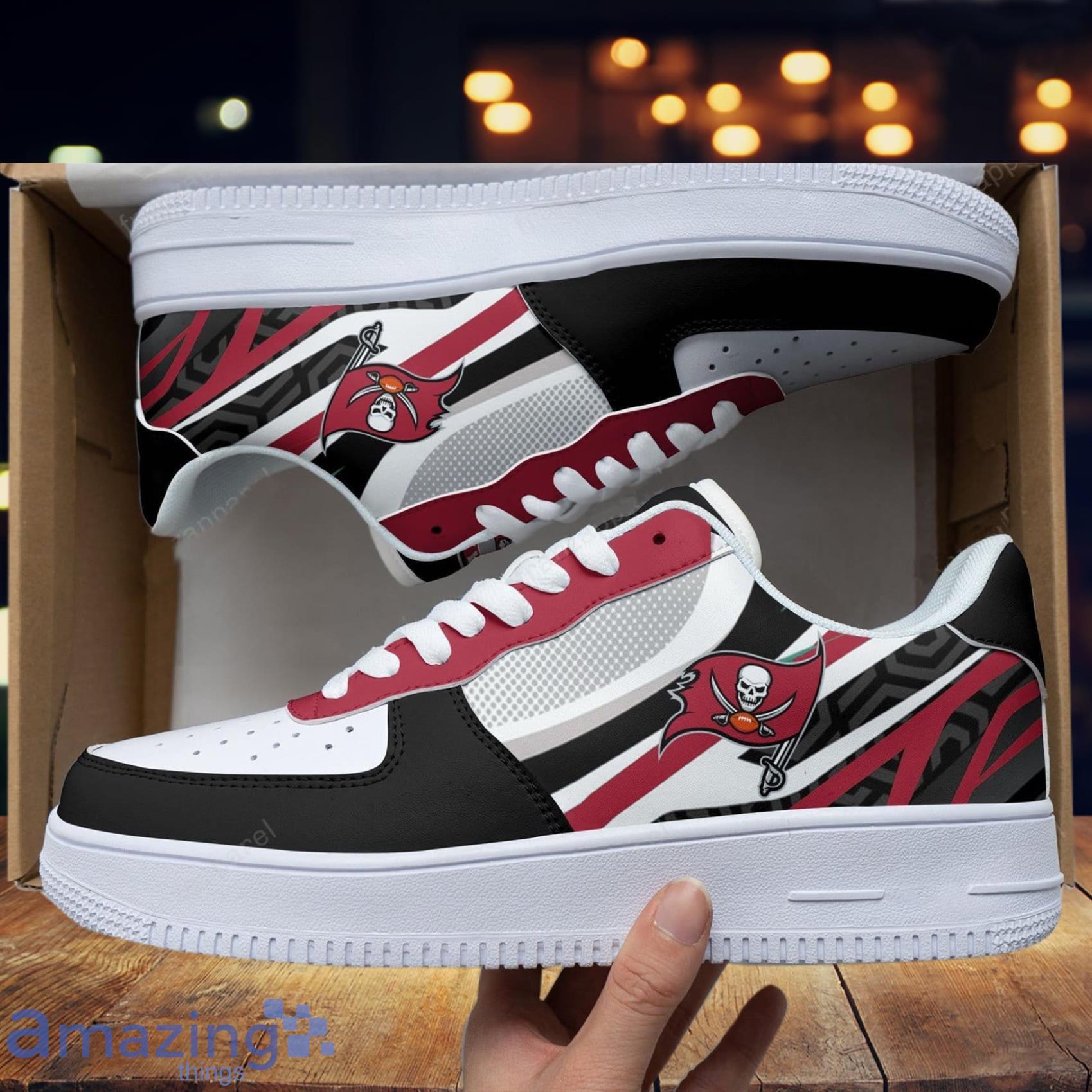 Tampa Bay Buccaneers AOP Air Force Low Top Shoes Gift For Fans Style image Tampa Bay Buccaneers AOP Air Force Low Top Shoes Gift For Fans Style Product Photo 2