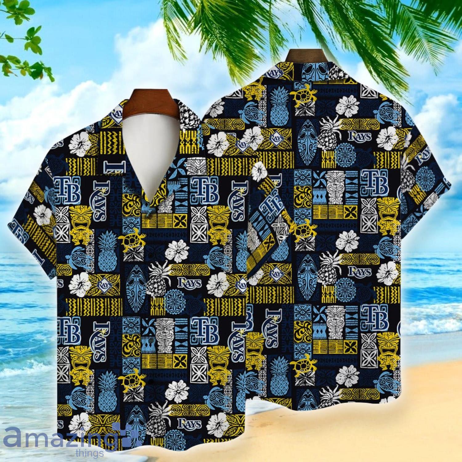 Tampa Bay Rays Sports American Hawaiian Tropical Patterns For Fans