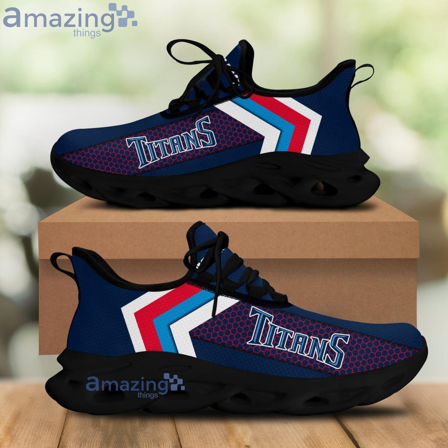 Tennessee Titans Team Max Soul Shoes Running Sneakers For Men Women