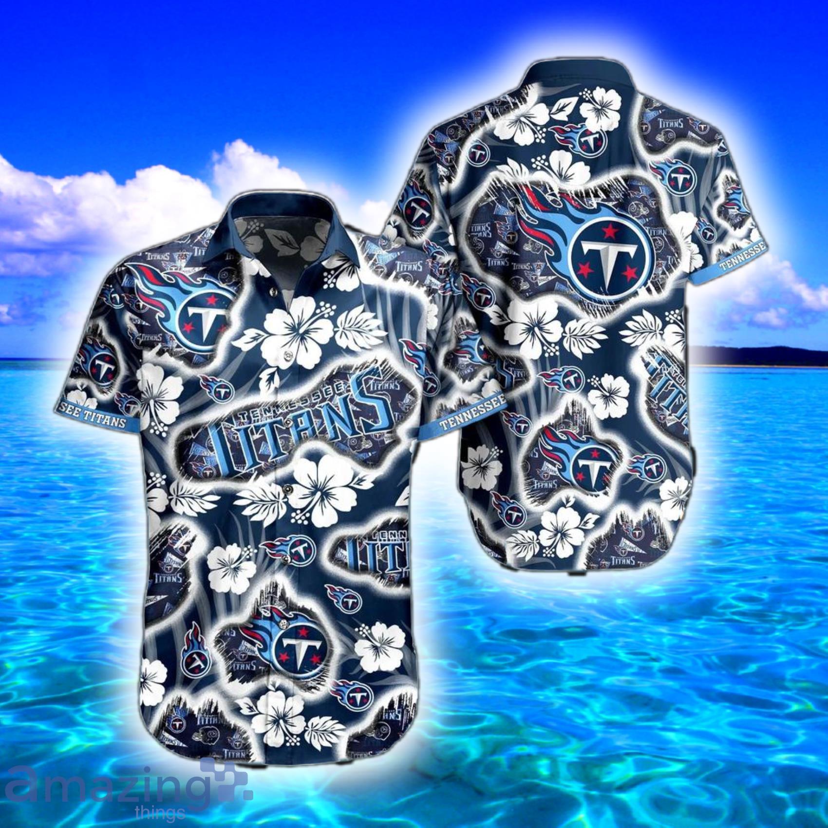 NEW Tennessee Titans NFL Hawaiian Shirt And Short