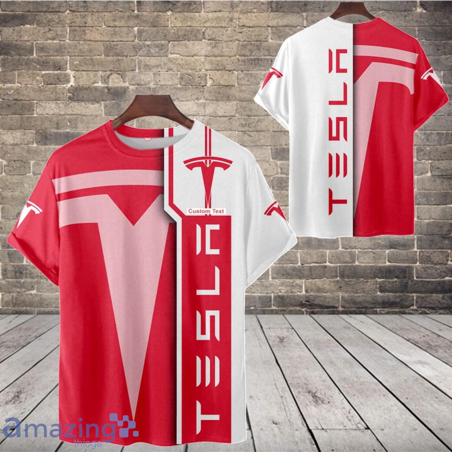 Tesla Motors 3D All Over Printed Custom Name T Shirt Sweatshirt Hoodie Bomber image Tesla Motors 3D All Over Printed Custom Name T-Shirt Sweatshirt Hoodie Bomber Product Photo 6