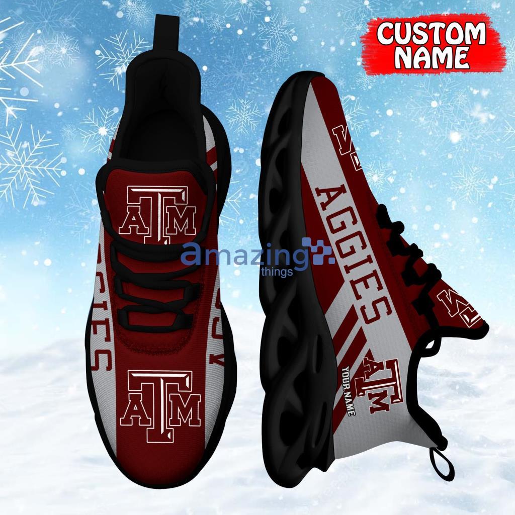 Texas A&ampm Aggies Custom Name Personalized Max Soul Shoes For Men And Women Product Photo 1