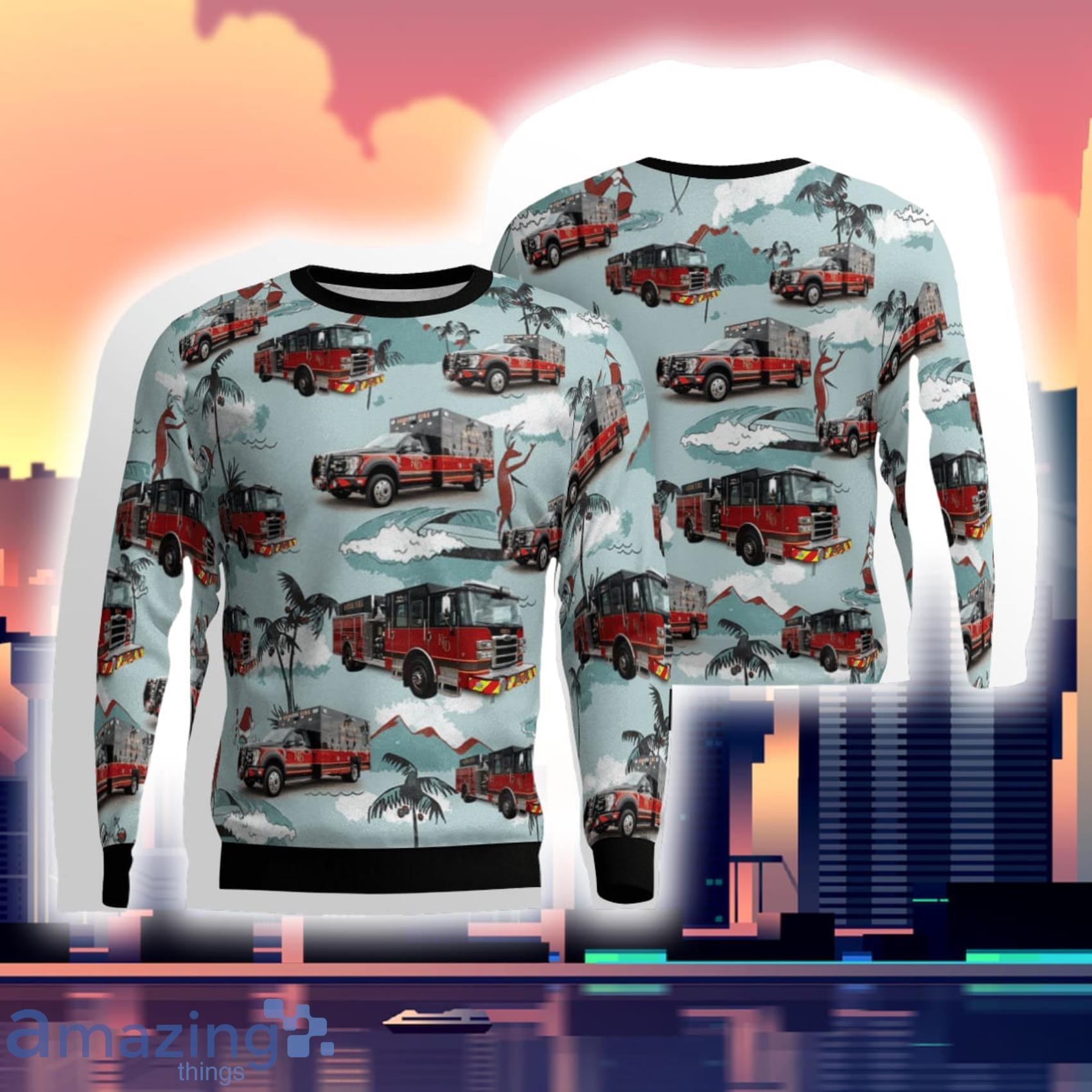 Texas Krum Fire Department Sweater Gift For Xmas Product Photo 1 Texas Krum Fire Department Sweater Gift For Xmas Product Photo 1