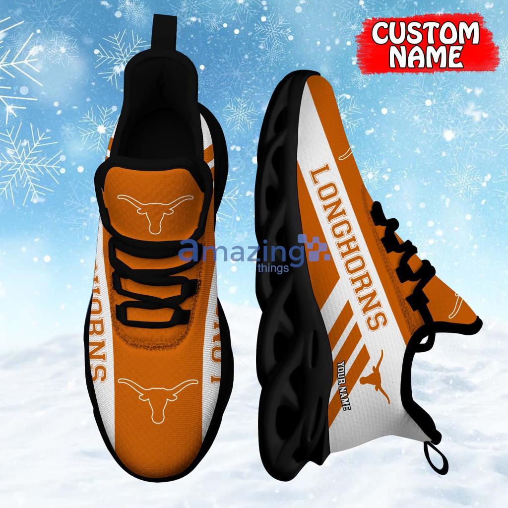 Texas Longhorns Custom Name Personalized Max Soul Shoes For Men And Women Product Photo 1 Texas Longhorns Custom Name Personalized Max Soul Shoes For Men And Women Product Photo 1