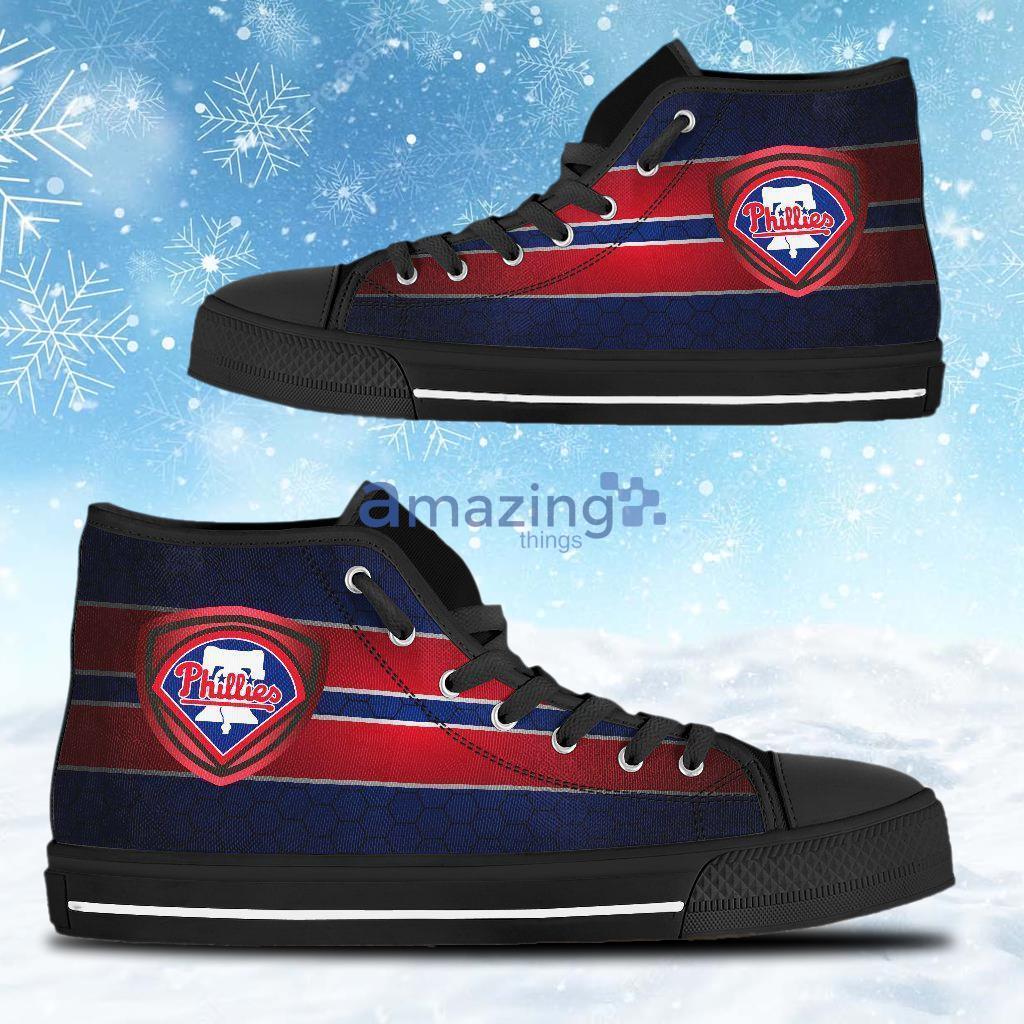 The Shield Philadelphia Phillies MLB High Top Shoes Product Photo 1