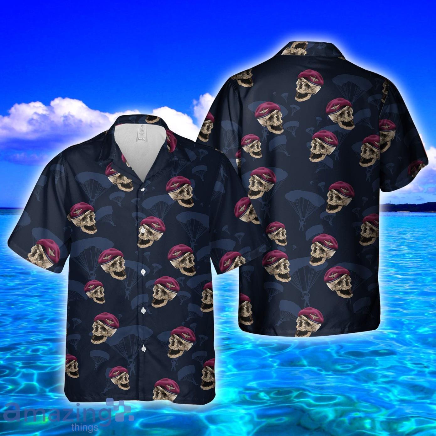 UK Parachute Regiment AOP Print Hawaiian Shirt And Short Set Product Photo 1 UK Parachute Regiment AOP Print Hawaiian Shirt And Short Set Product Photo 1