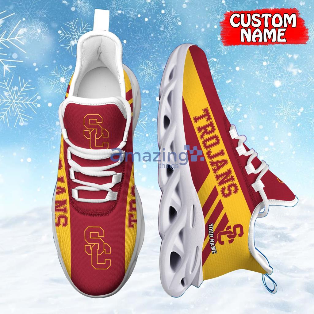 Usc Trojans Custom Name Personalized Running Sneaker Max Soul Shoes Gift For Men And Women image Usc Trojans Custom Name Personalized Running Sneaker Max Soul Shoes Gift For Men And Women Product Photo 2