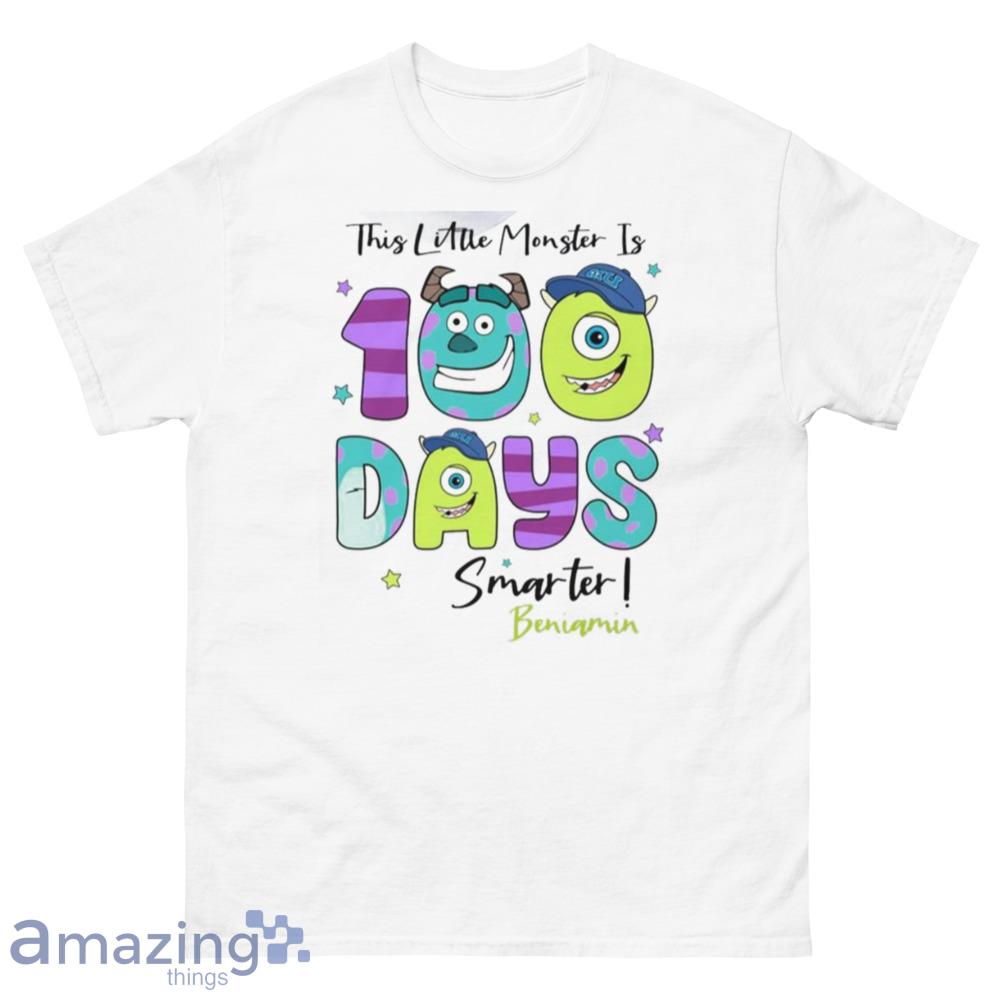 ustom 100 Days Of School Monster Incs Shirt, Sully And Mike Wazowski Shirt 100th Day Of School Shirt - 500 Men’s Classic Tee Gildan