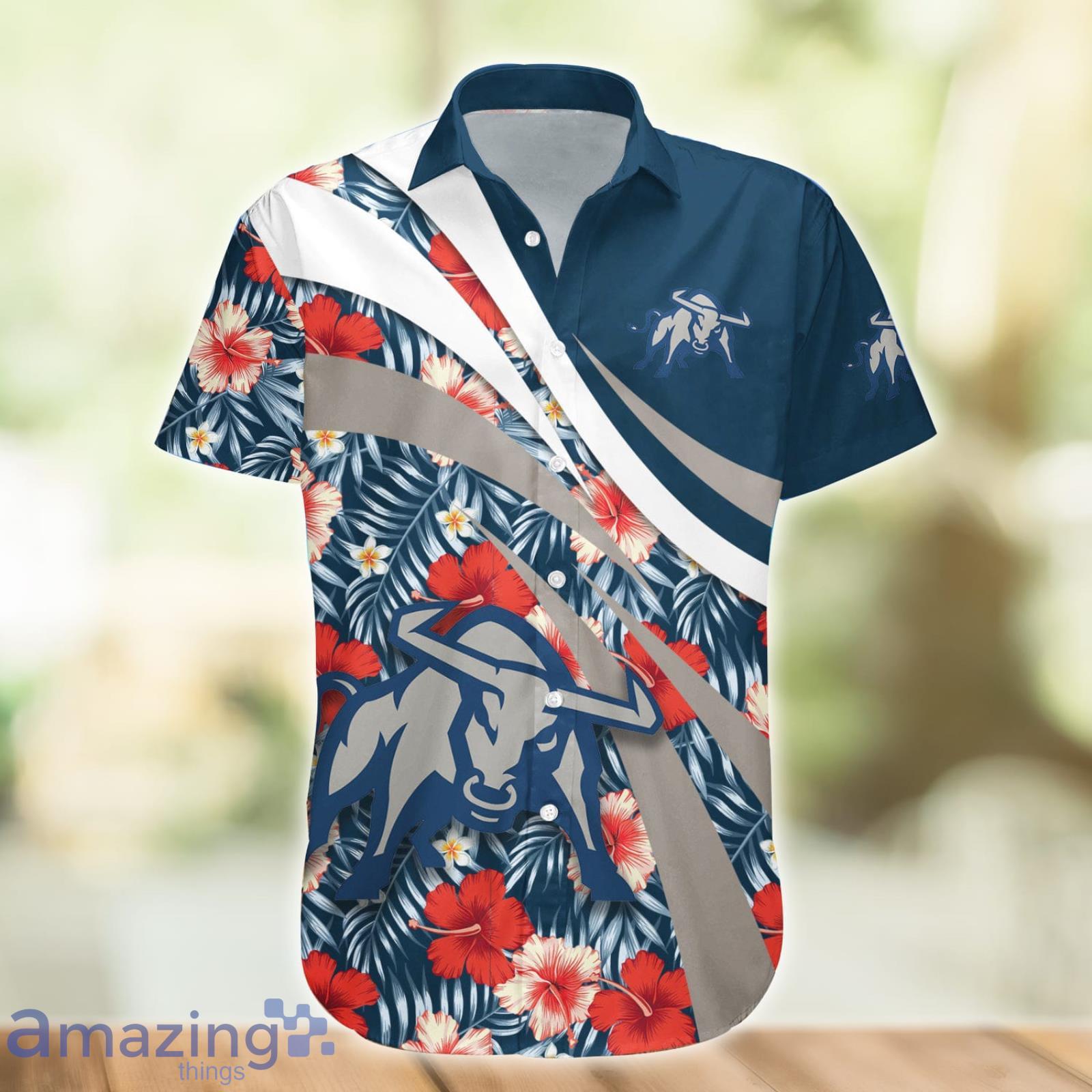 NCAA Utah State Aggies Flower Cheap Hawaiian Shirt 3D