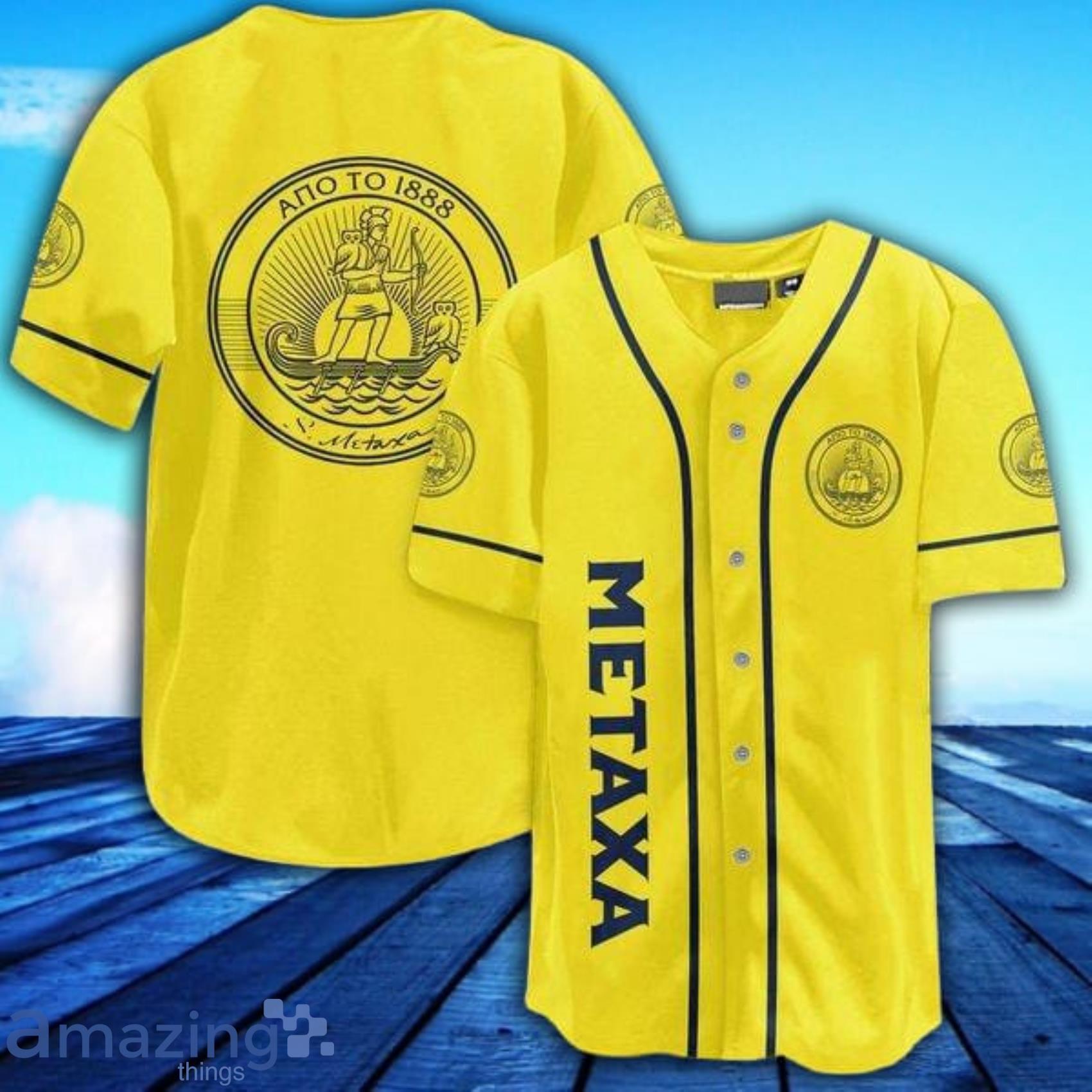 Vintage Metaxa Liquor AOP Full Print Baseball Jersey Shirt Product Photo 1 Vintage Metaxa Liquor AOP Full Print Baseball Jersey Shirt Product Photo 1