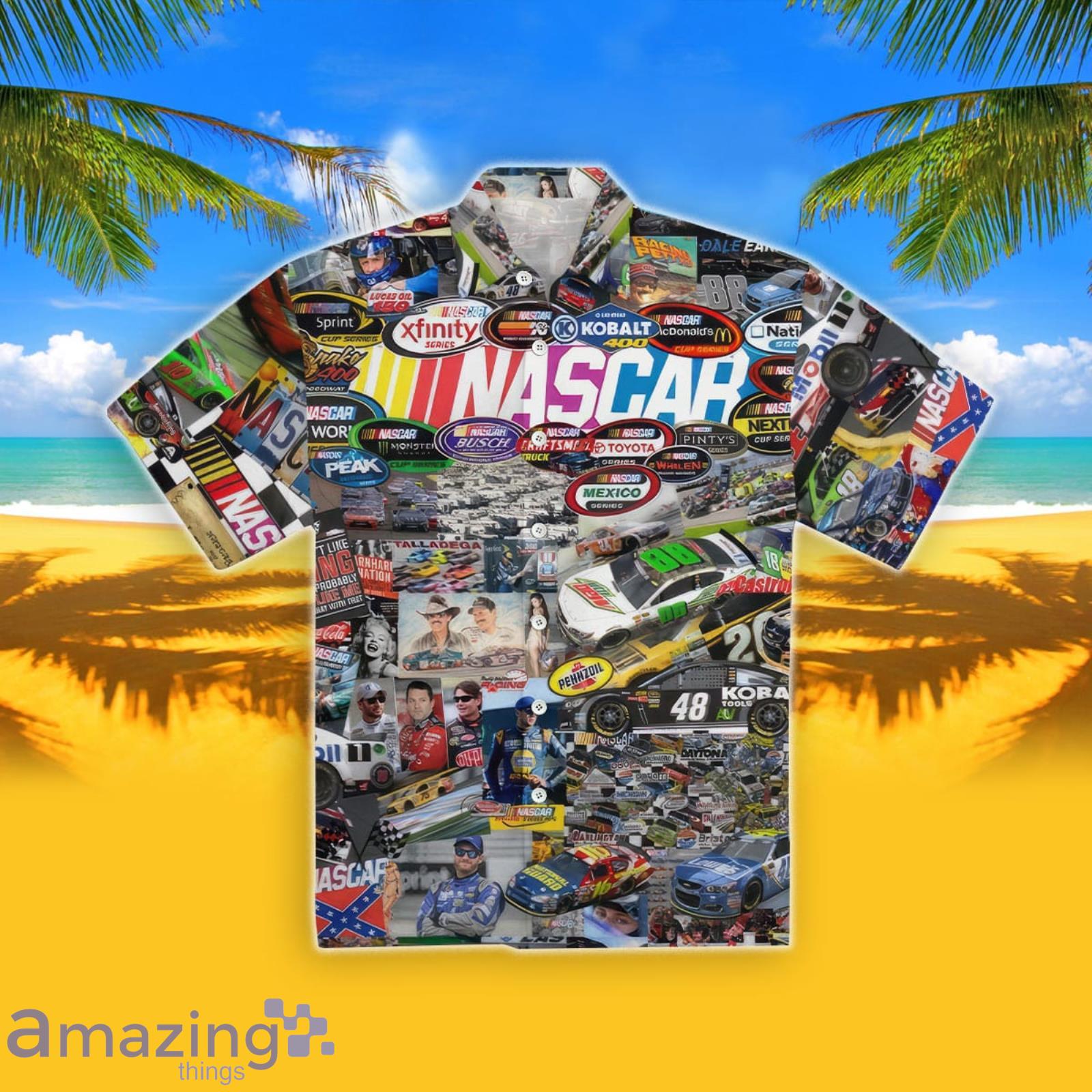 nascar hawaiian shirt