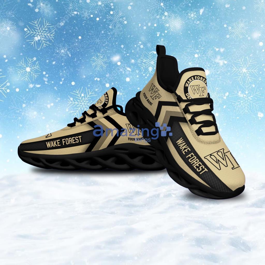 Wake Forest Demon Deacons Personalized Custom Name Max Soul Shoes For Fans Product Photo 1