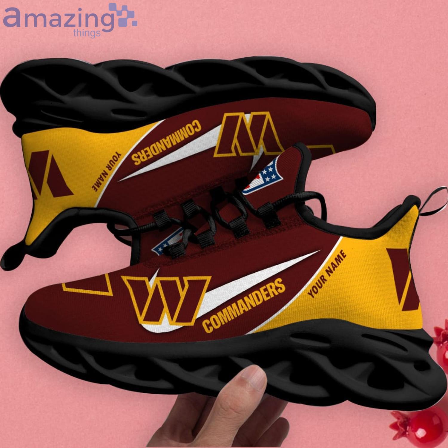 Washington Commanders-Personalized NFL Premium Luxury Max Soul  Shoes-SP24042332DS01 - Winxmerch