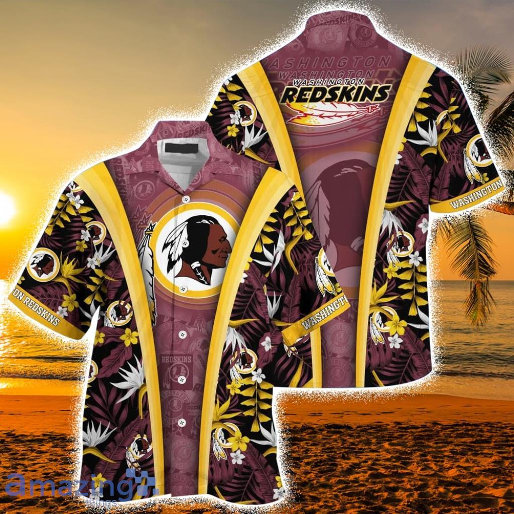Washington Redskins NFL Beach Summer Hawaiian Shirt Gifts For Sports Football Fans Product Photo 1