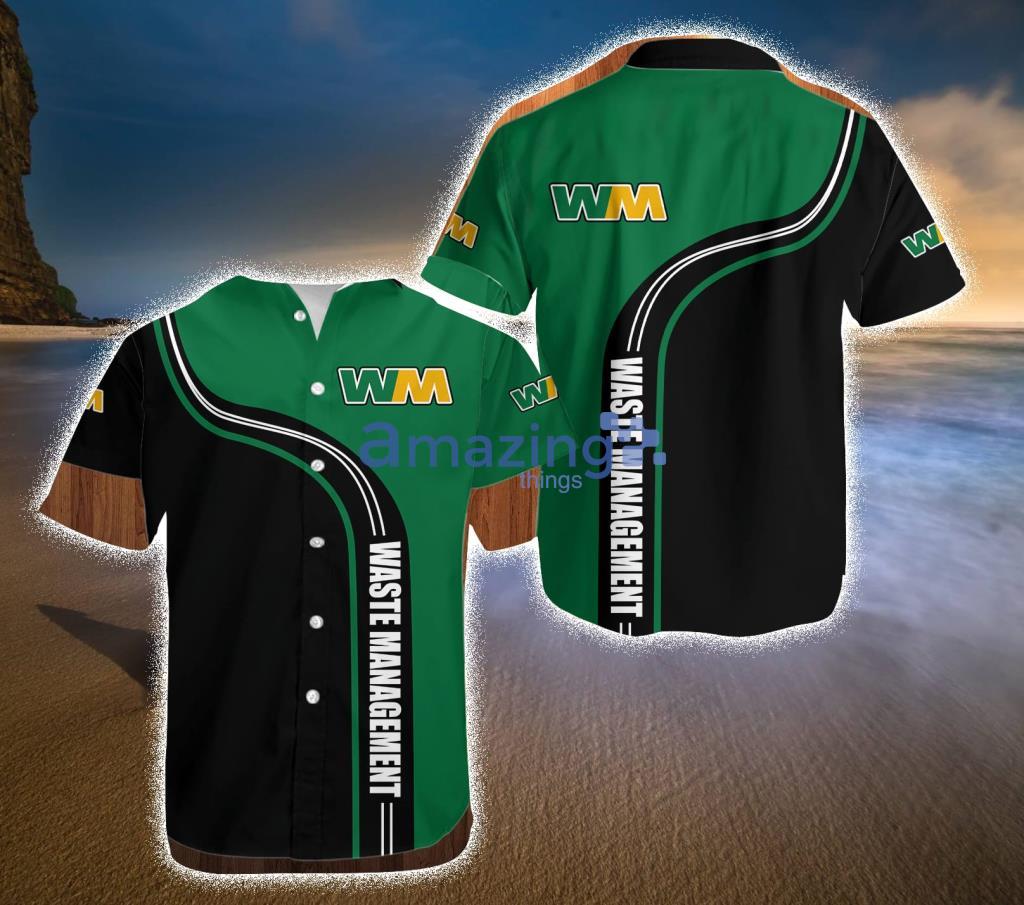 Waste Management Baseball Jersey Shirt Gift For Fans Product Photo 1