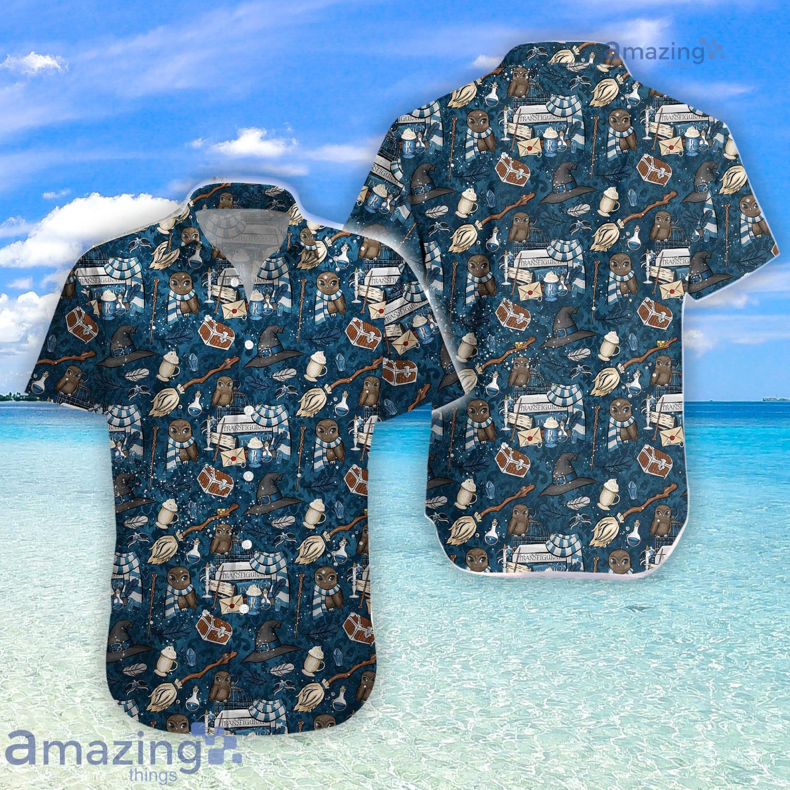 Wizard Fabric Hawaiian Shirt Product Photo 1