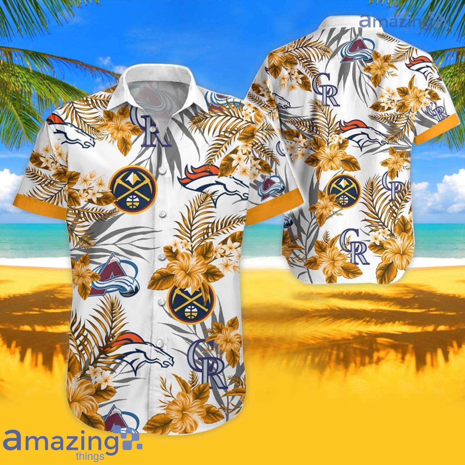 Yellow Flower Colorado Tropical Hawaiian Shirt For Men And Women Product Photo 1