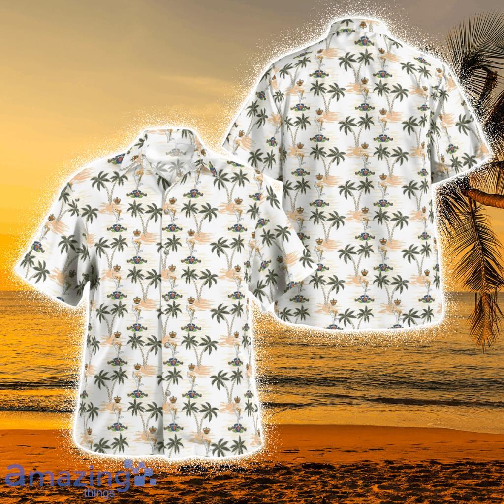 13th Signal Regiment (United Kingdom) Tropical Hawaiian Shirt Product Photo 1 13th Signal Regiment (United Kingdom) Tropical Hawaiian Shirt Product Photo 1