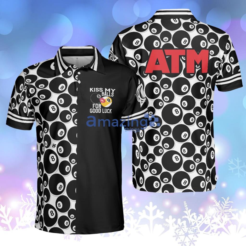8 Ball Pattern ATM Polo Shirt Product Photo 1