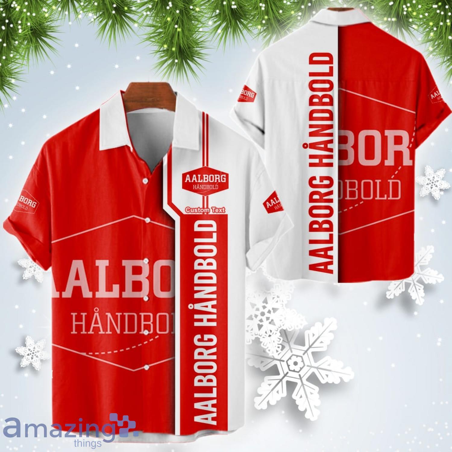 Aalborg Handbold Short Sleeve Hawaiian Shirt Custom Name For Fans Product Photo 1 Aalborg Handbold Short Sleeve Hawaiian Shirt Custom Name For Fans Product Photo 1