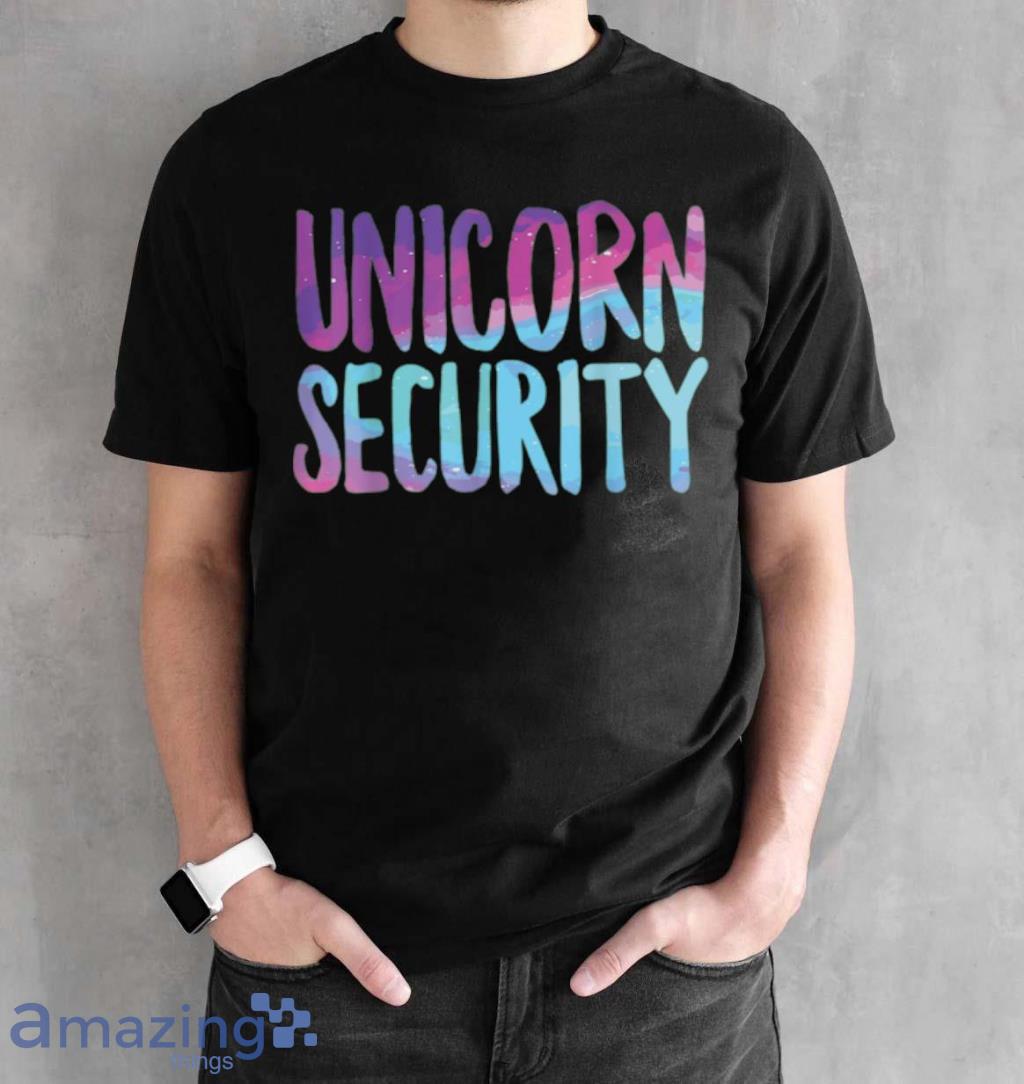 Adult Unicorn Halloween Costume Unicorn Security Shirt image Adult Unicorn Halloween Costume Unicorn Security Shirt Product Photo 2